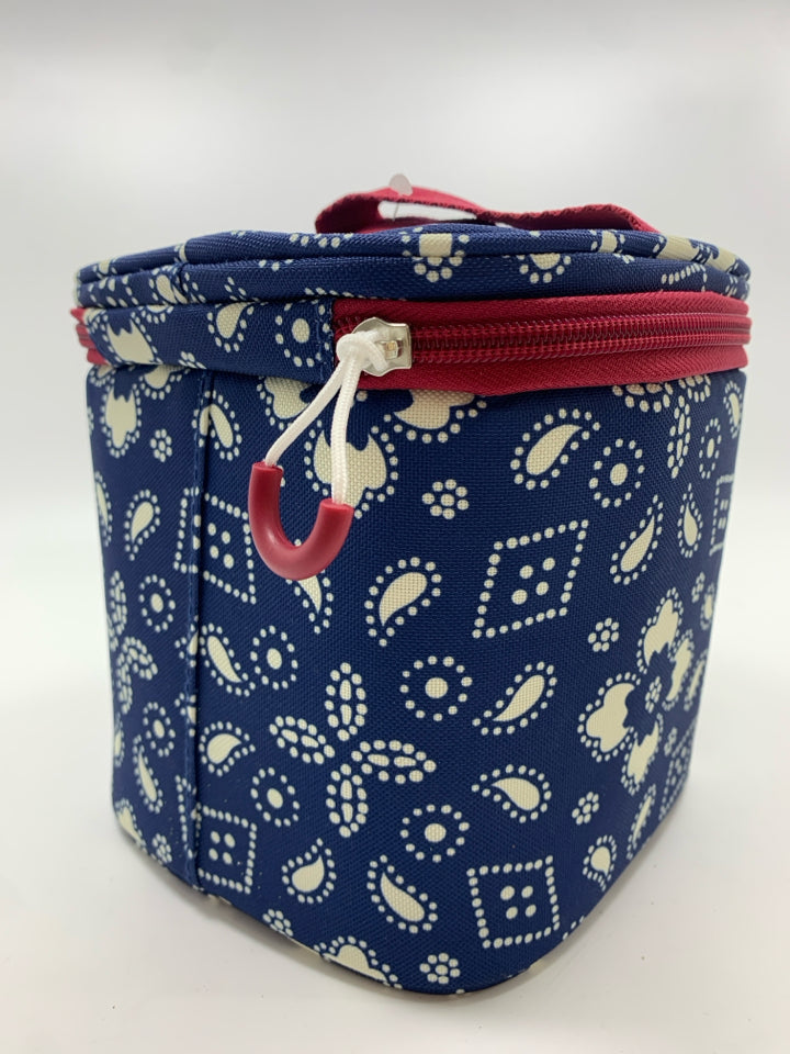 SM BLUE INSULATED BAG.