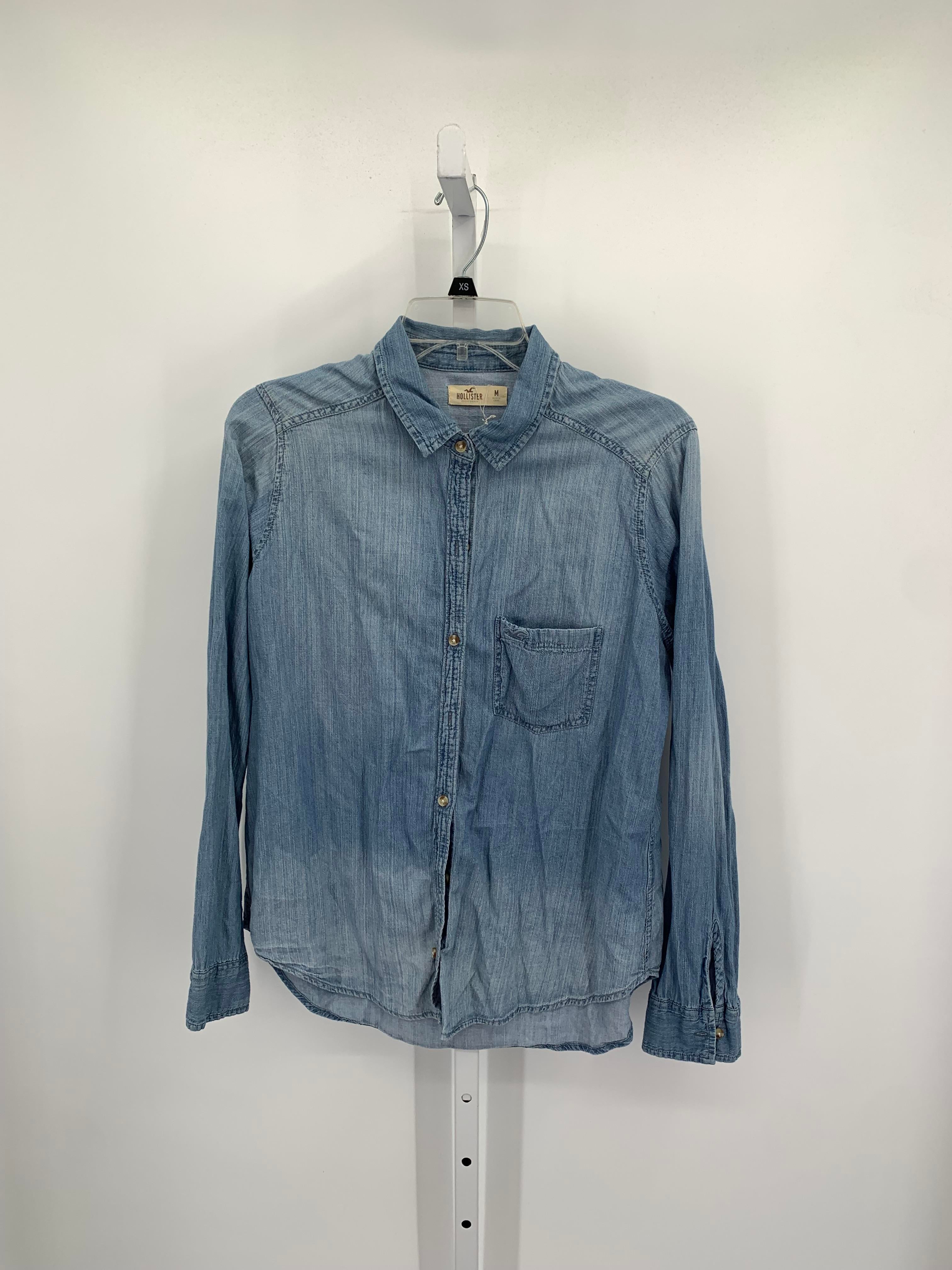 Hollister Size Medium Juniors Long Sleeve Shirt