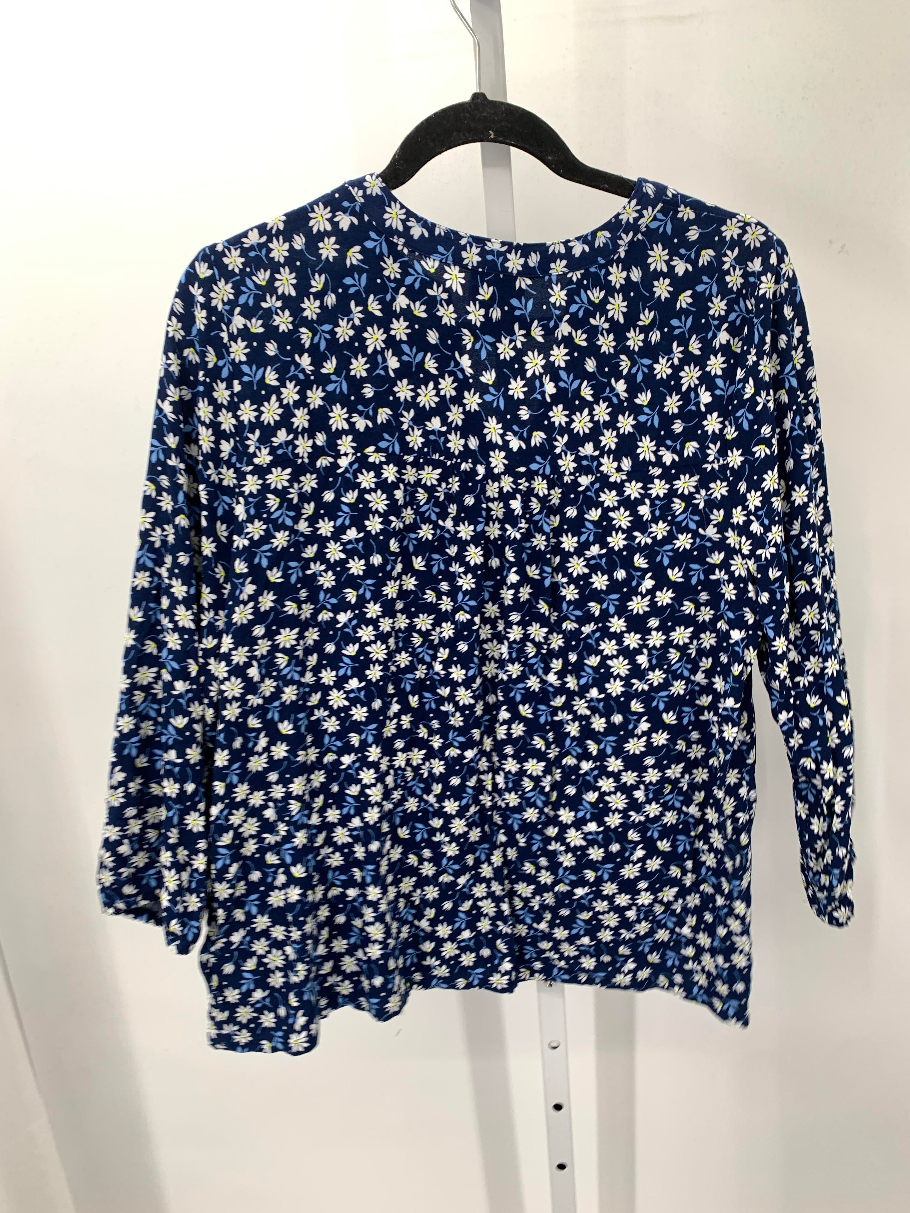 St. Johns Bay Size Medium Misses 3/4 Sleeve Shirt
