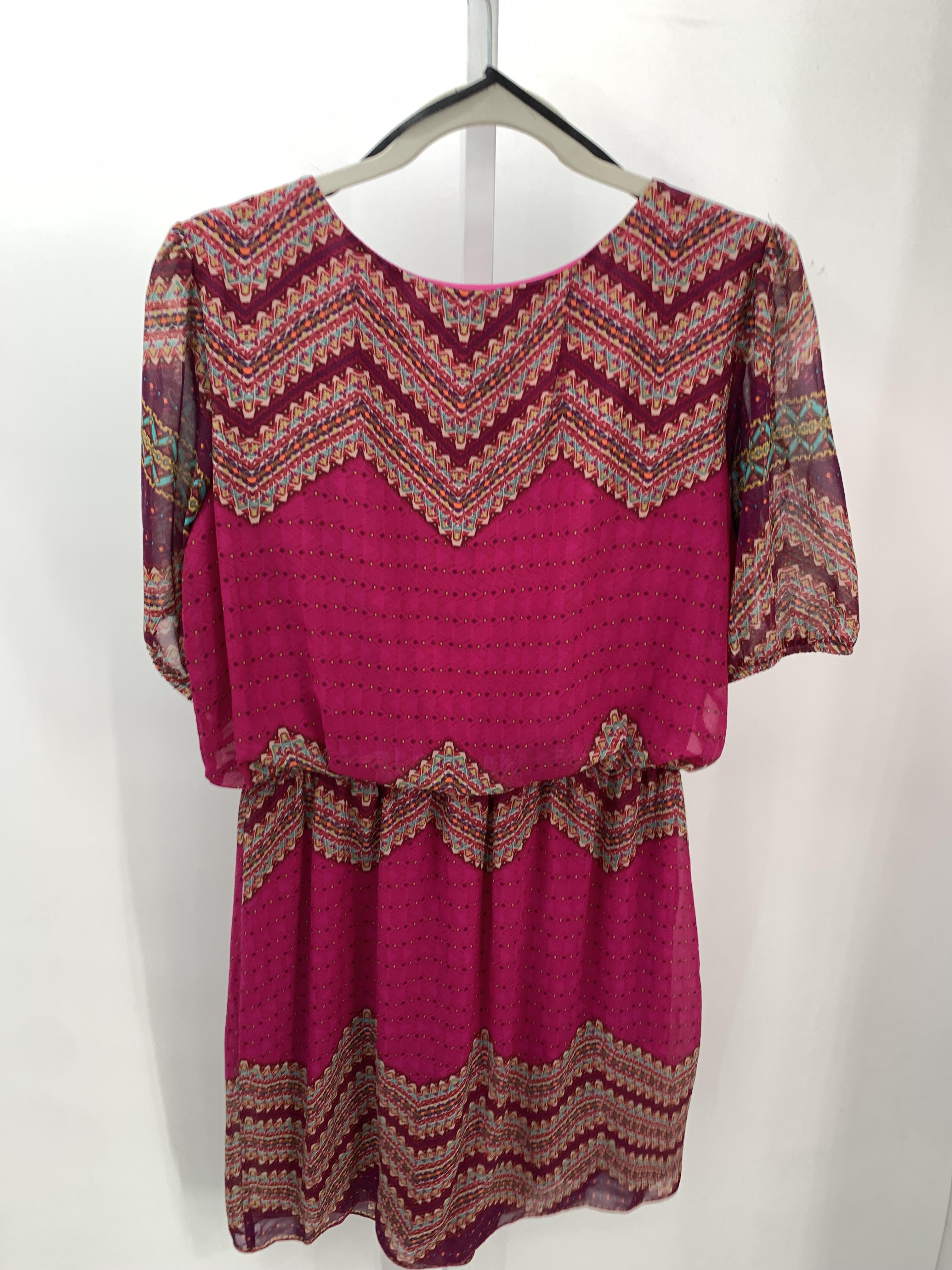 Size 14 Misses Short Sleeve Dress