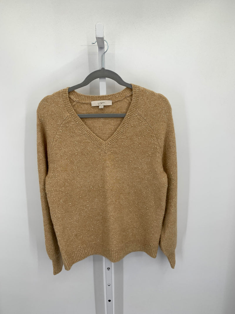 Loft Size Small Misses Long Slv Sweater