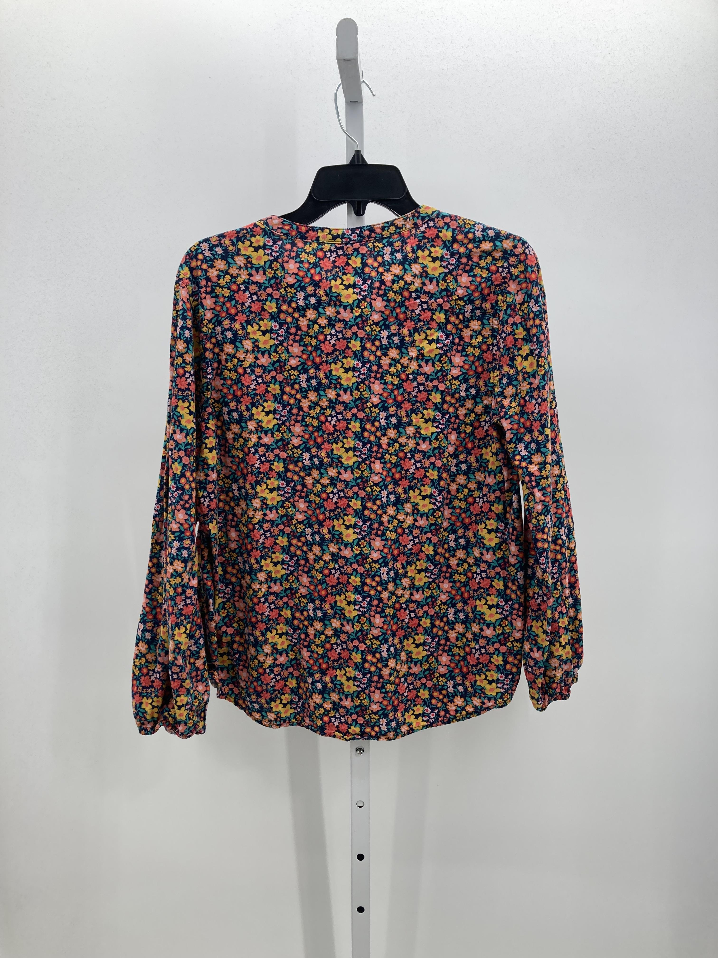 St. Johns Bay Size Large Petite Petite Long Sleeve Shirt