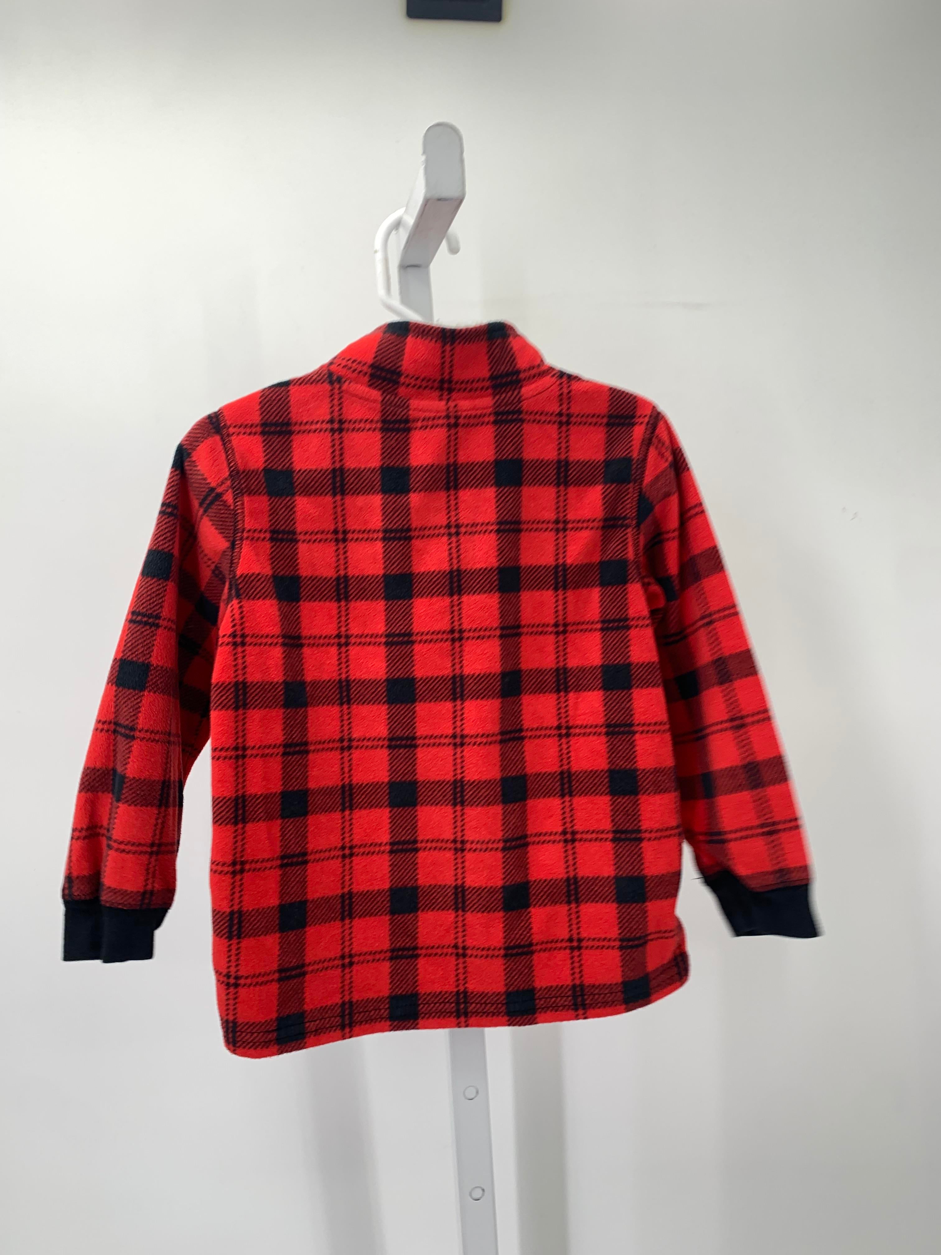 BLACK PLAID FLEECE
