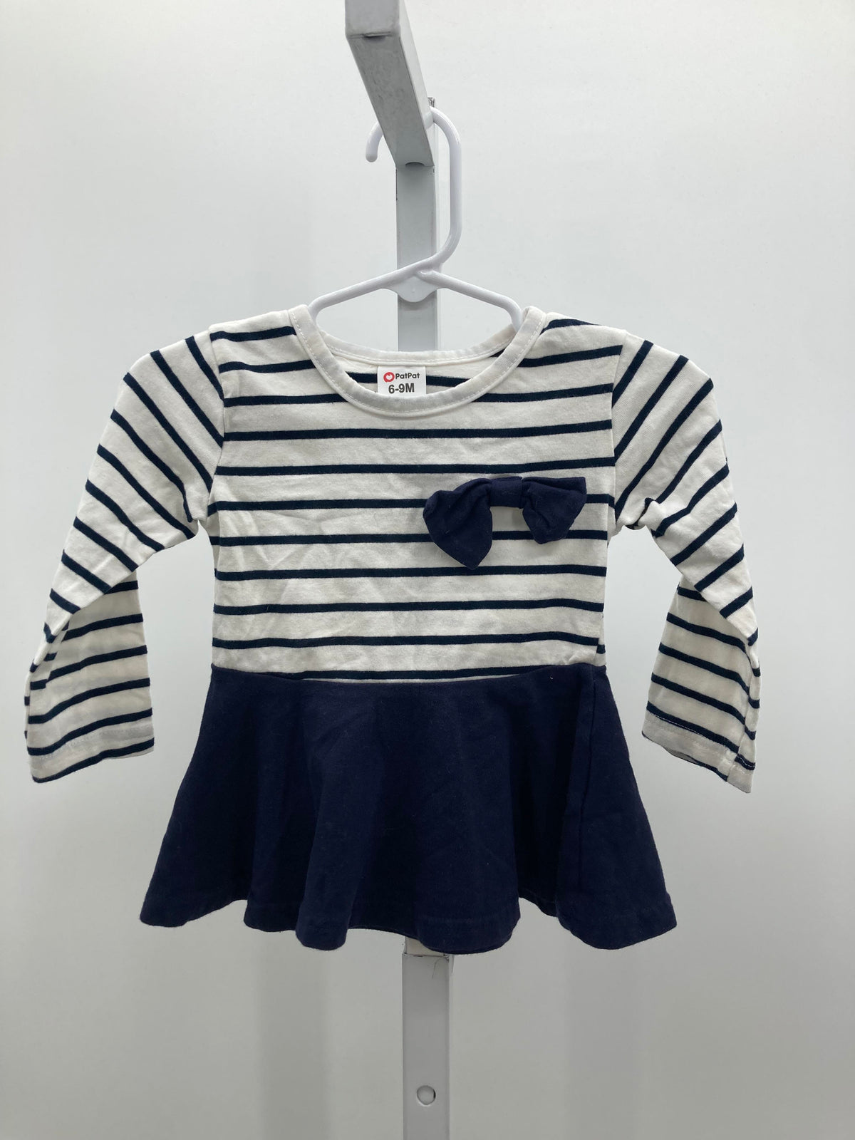 Size 6-9 Months Girls Long Sleeve Dress
