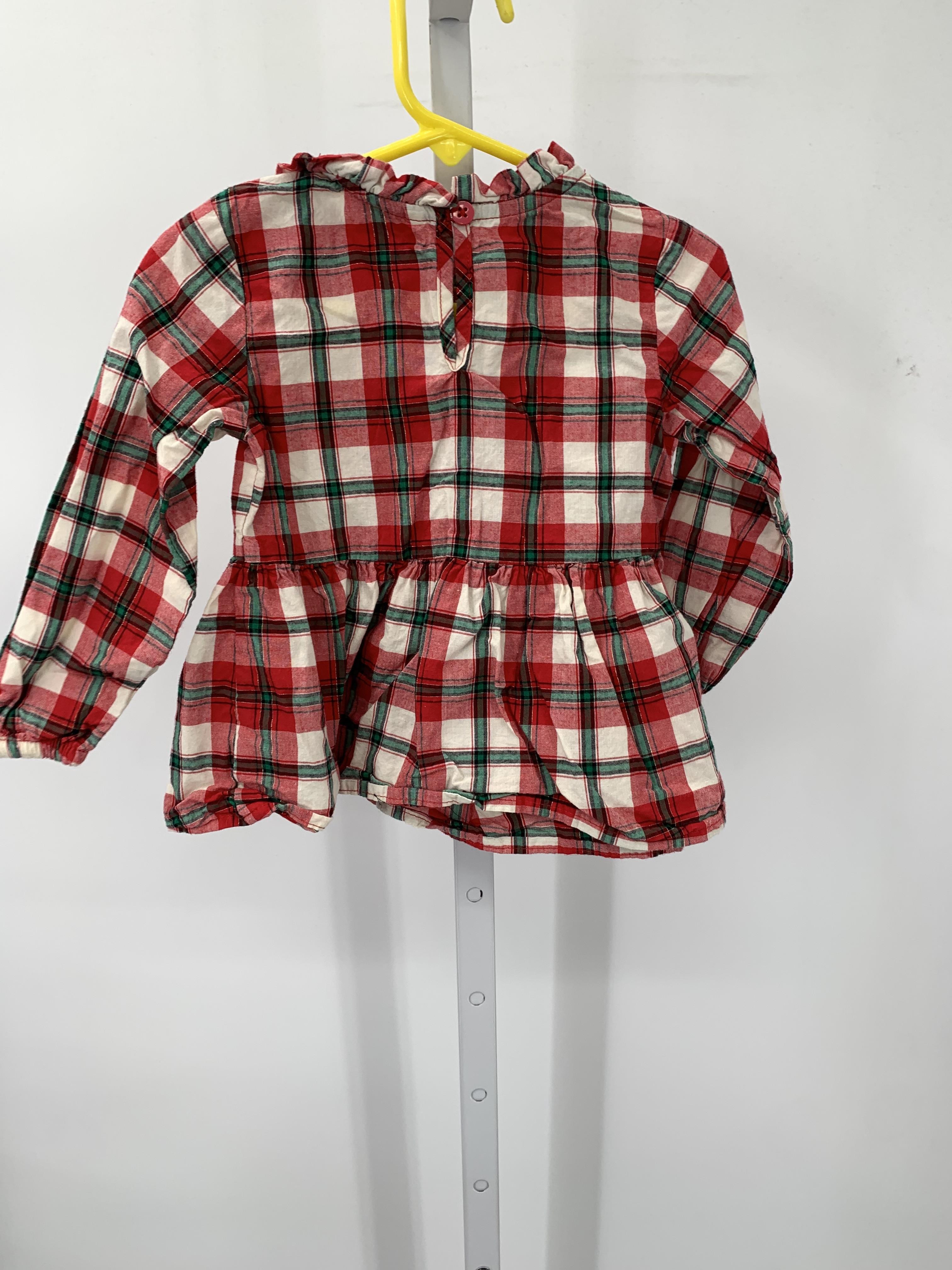 Cat & Jack Size 2T Girls Long Sleeve Shirt