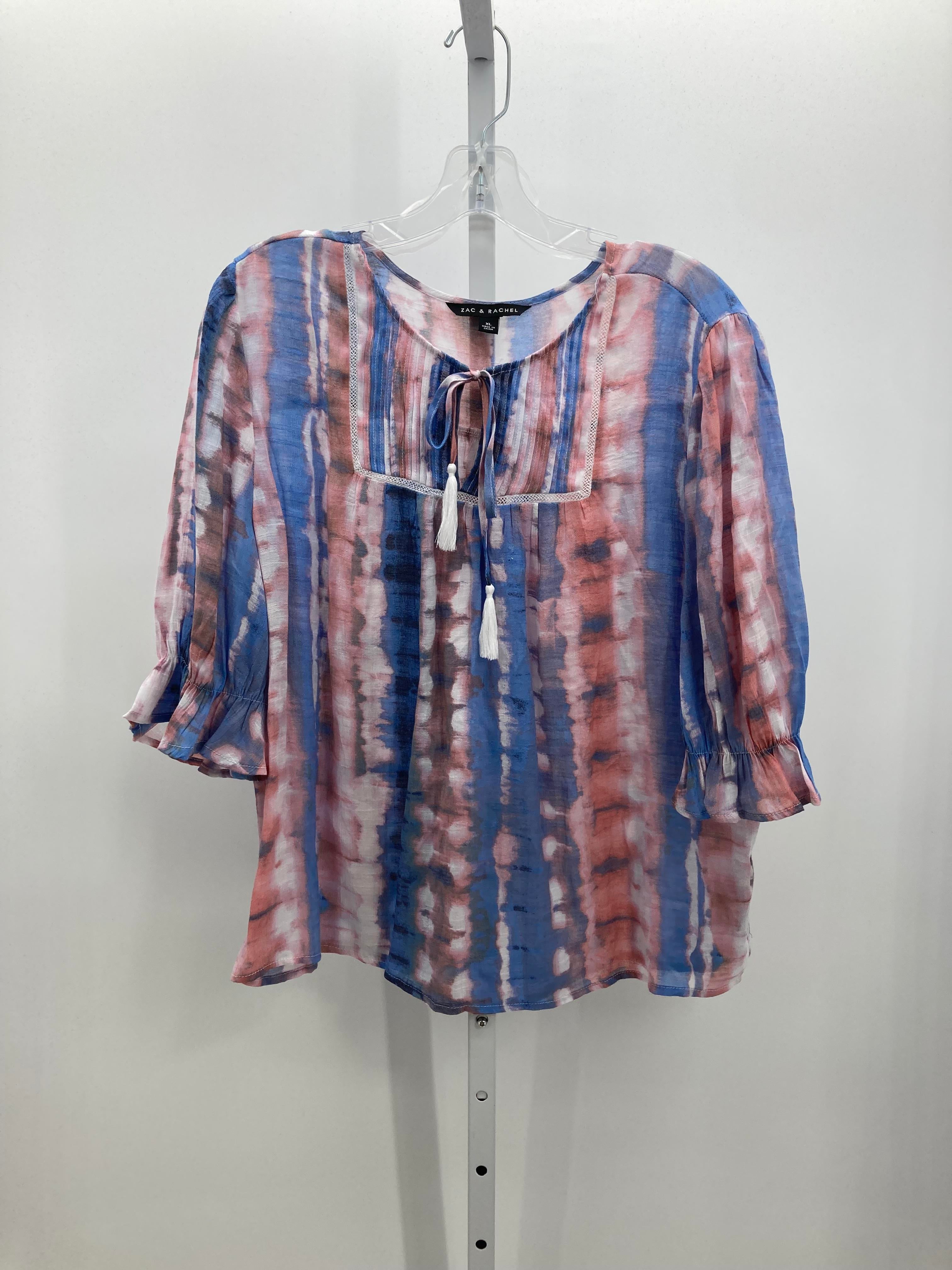 Zac & Rachel Size Extra Large Misses Short Sleeve Shirt
