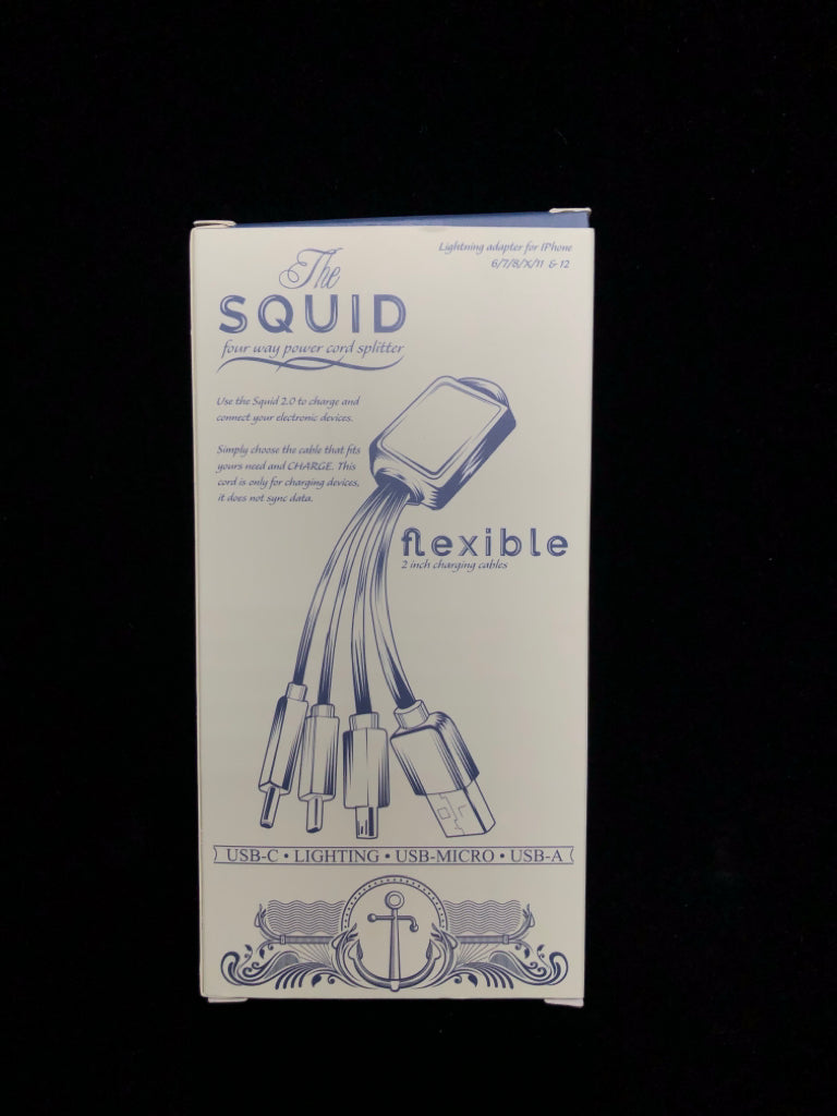 NIB MULTI-PORT FLEXIBLE CHARGER.
