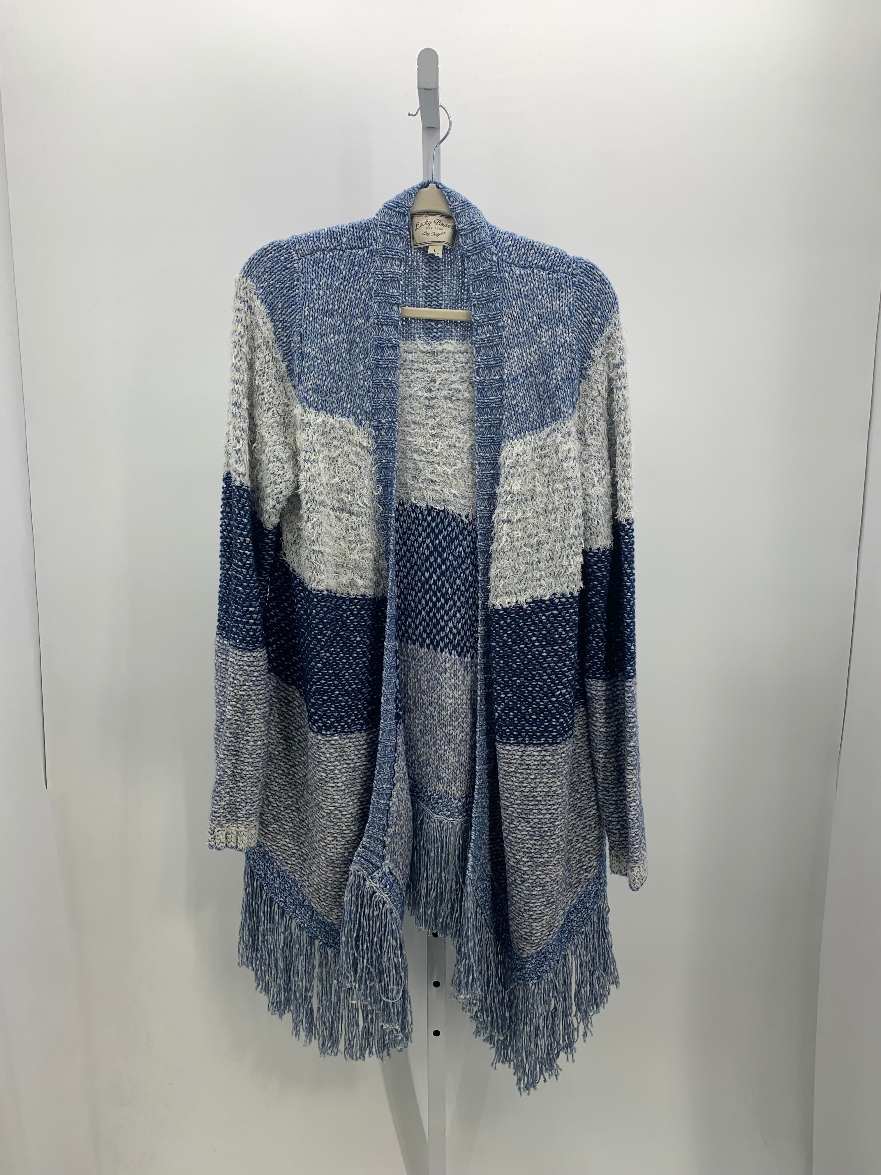 Lucky Brand Size Large Misses Cardigan