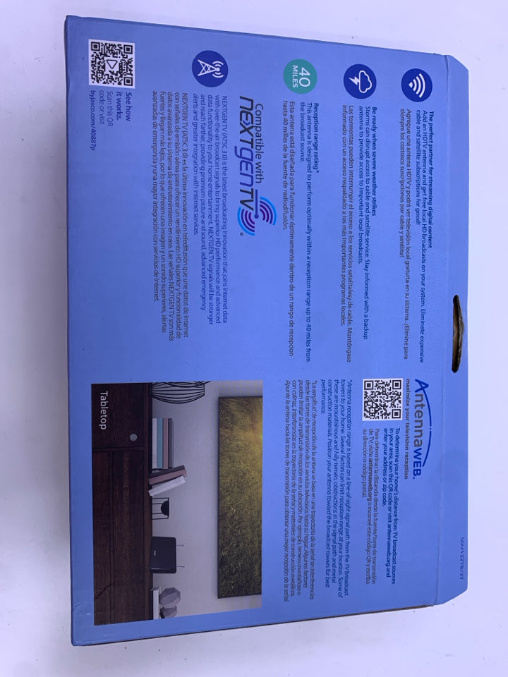 NIB PHILIPS HD FLAT PANEL ANTENNA.