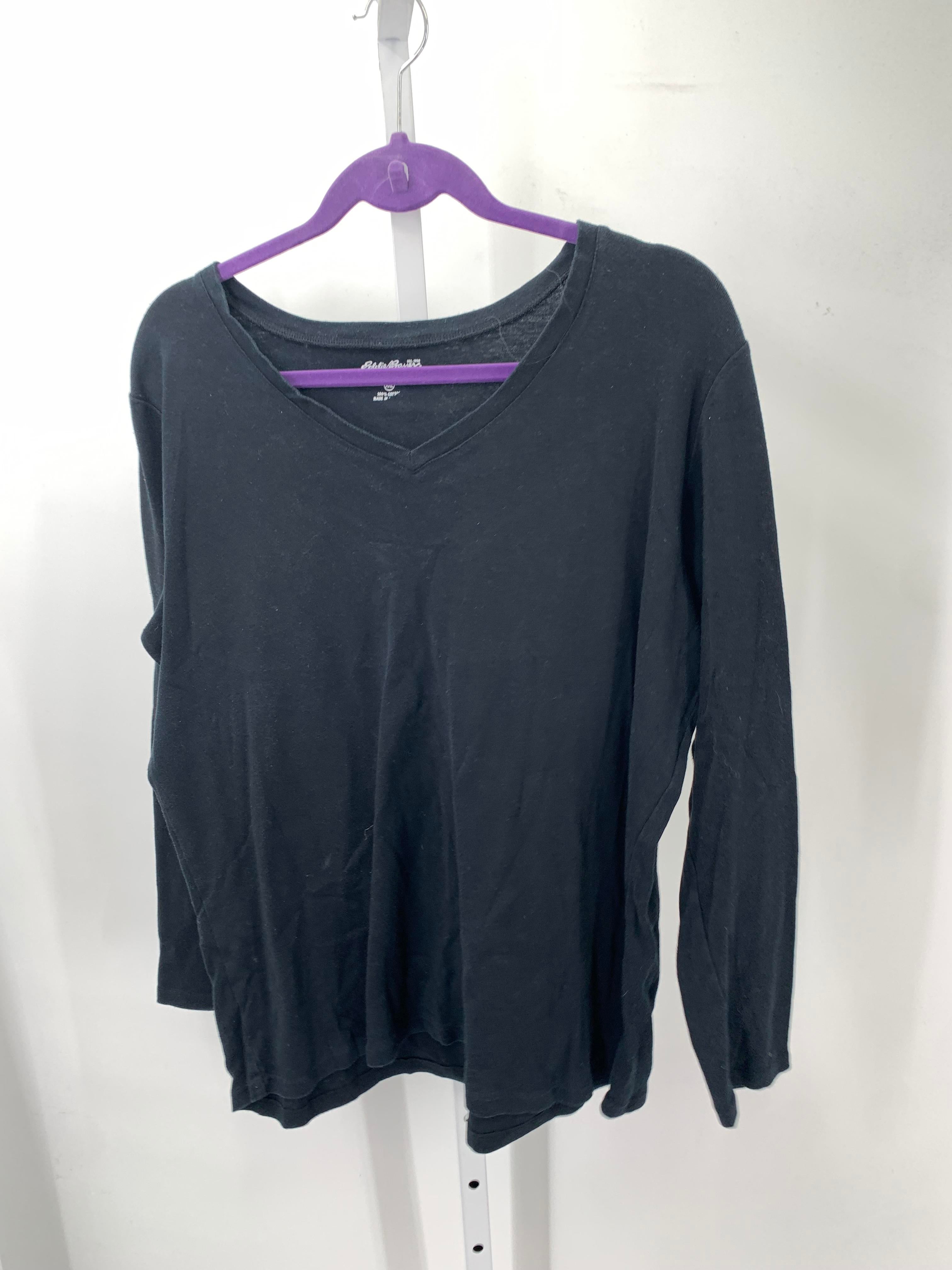 Eddie Bauer Size XXL Misses Long Sleeve Shirt