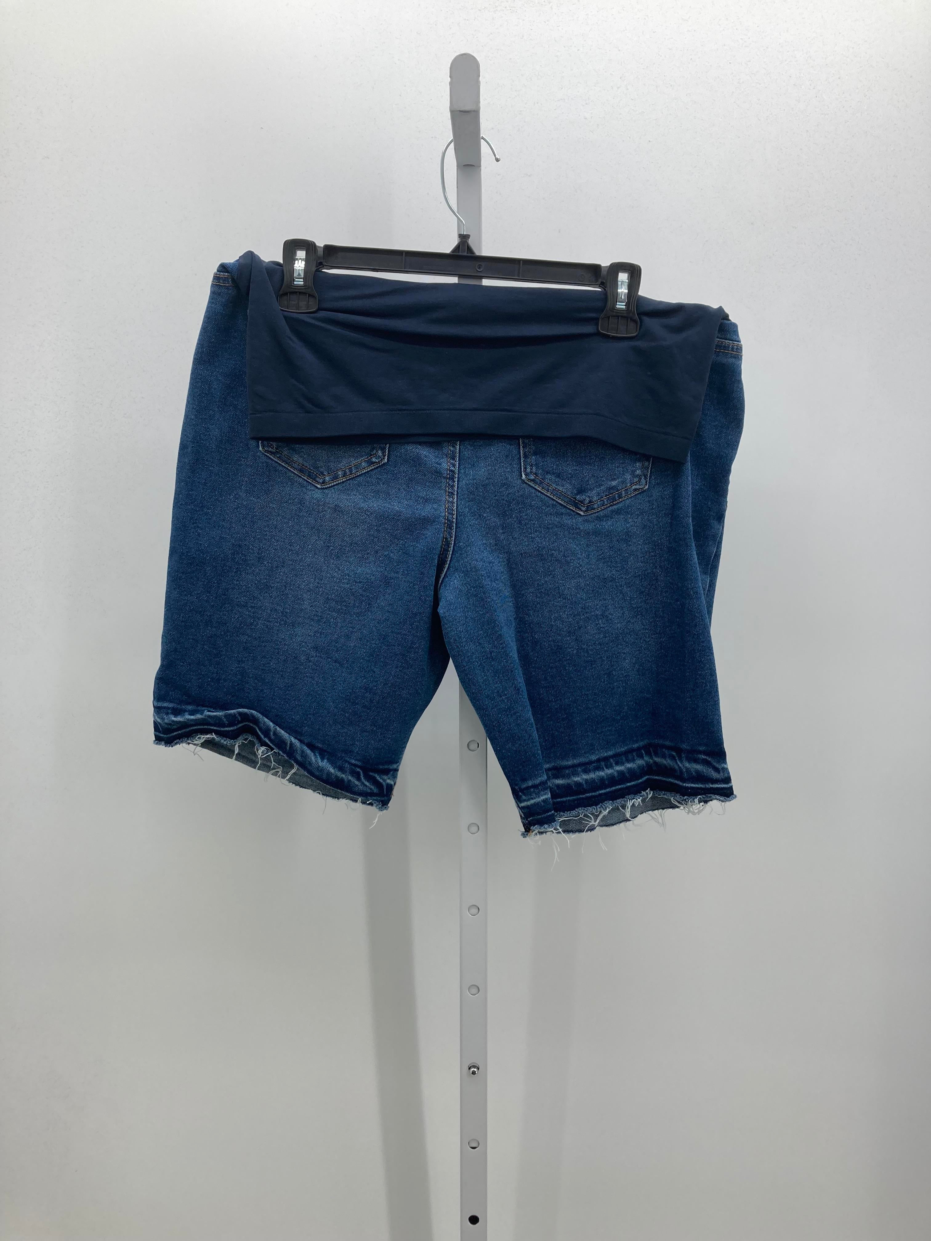 Time and Tru Denim Size Large Maternity Shorts