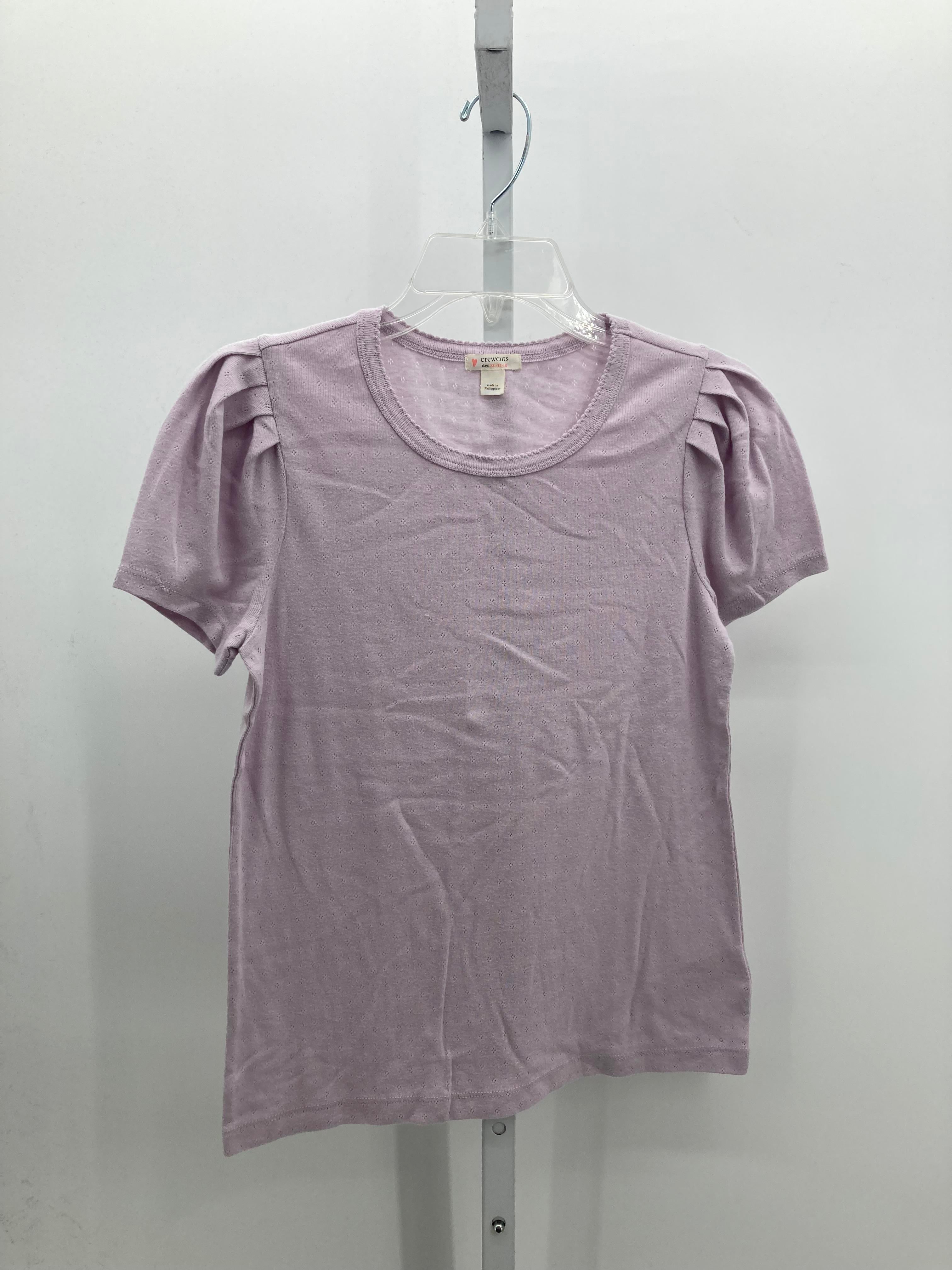 crewcuts Size 12-14 Girls Short Sleeve Shirt
