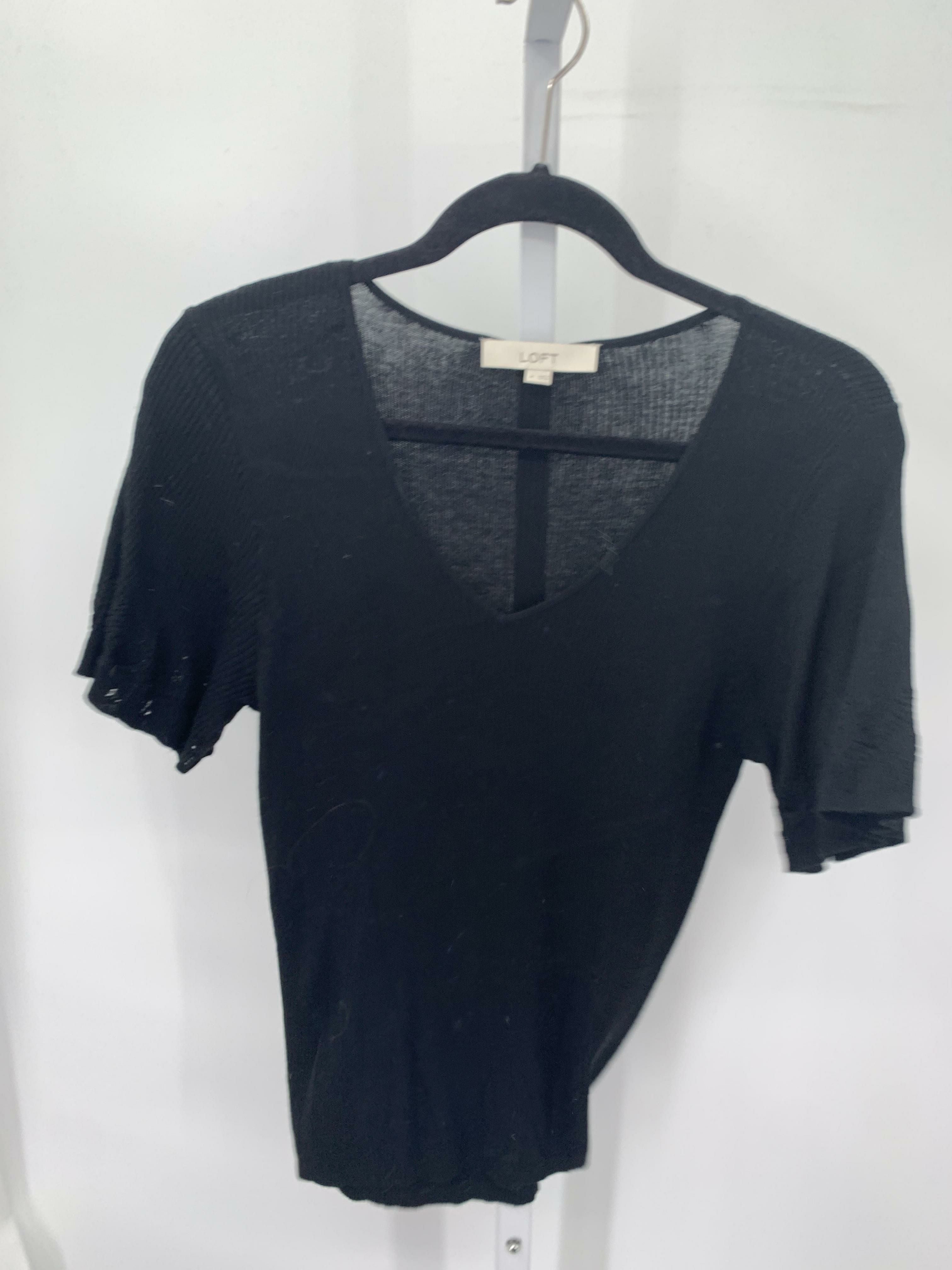 Loft Size Medium Misses Short Sleeve Shirt