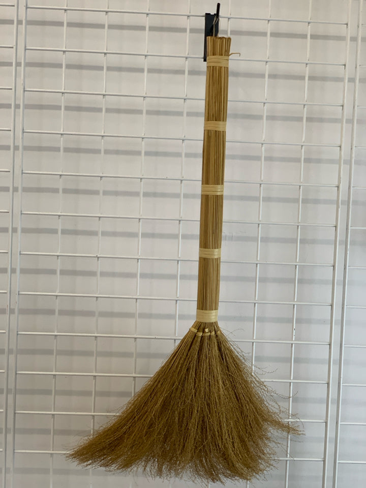 BAMBOO BROOM DECOR.