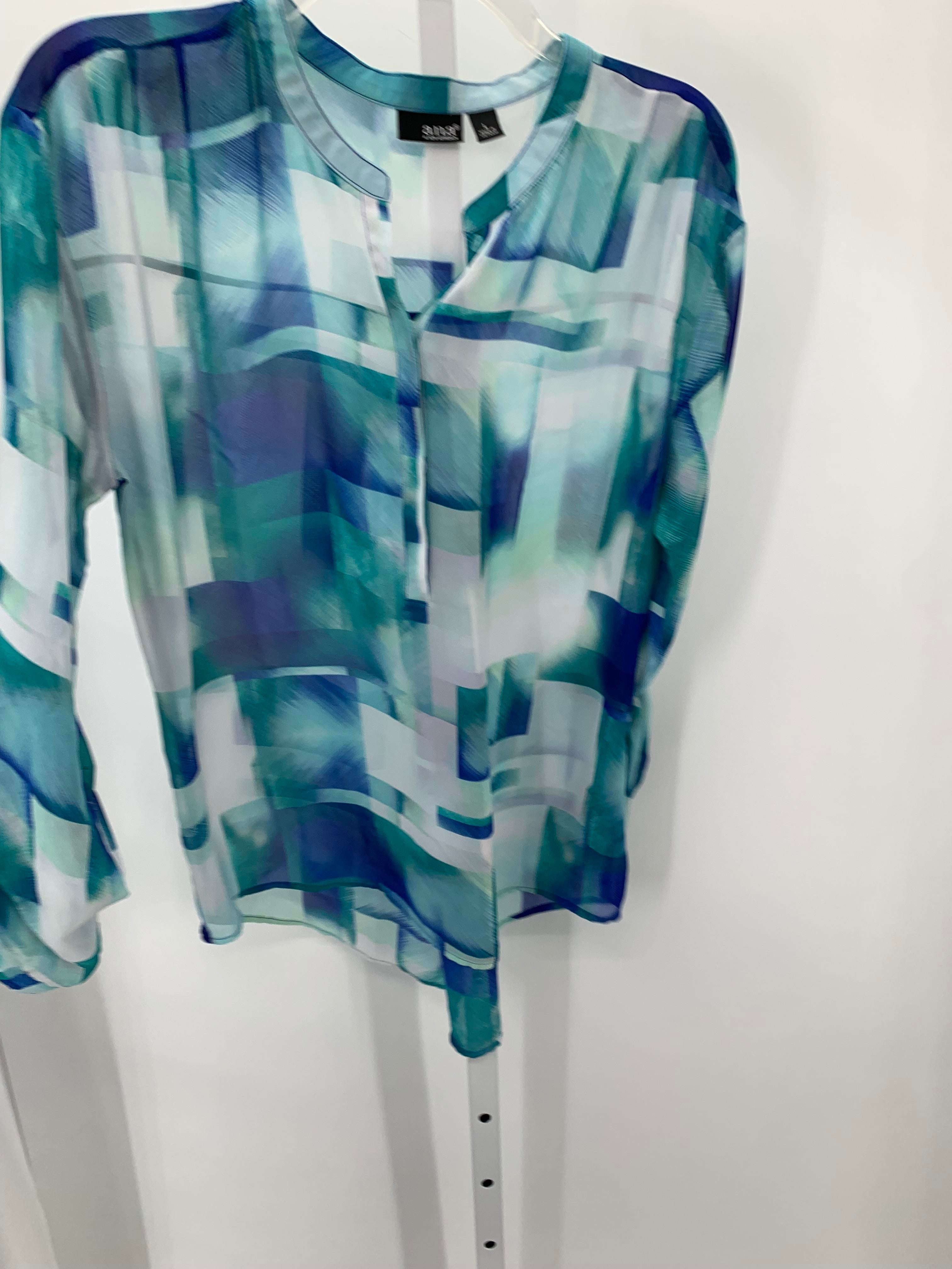 A.N.A. Size Large Misses Long Sleeve Shirt