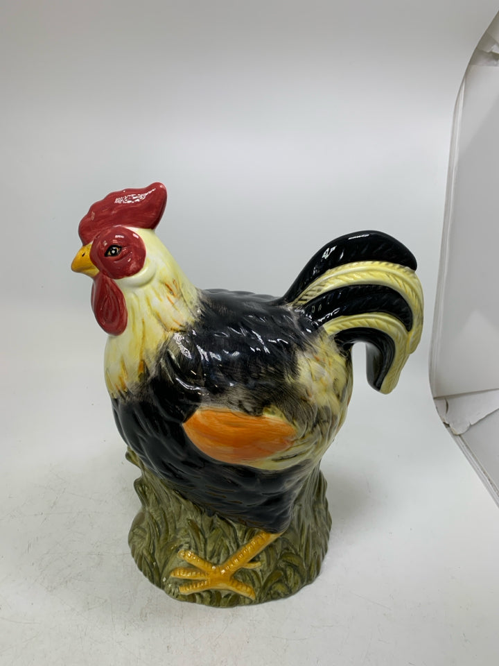LIGHT WEIGHT BLACK/YELLOW ROOSTER.
