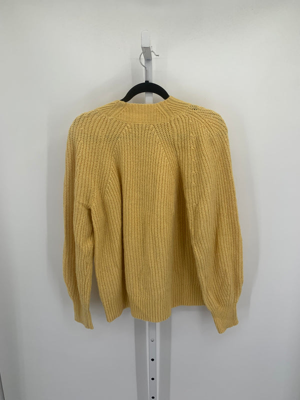 Loft Size Large Misses Long Slv Sweater