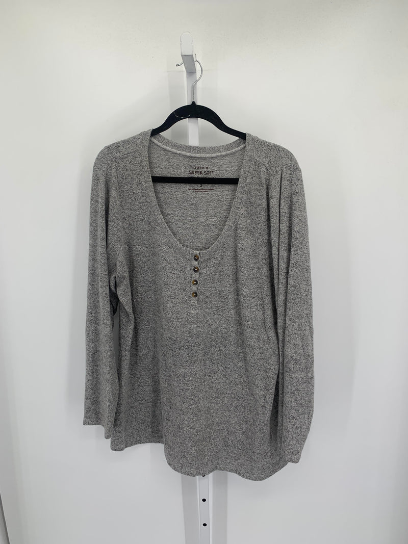 Torrid Size 2X Womens Long Slv Sweater