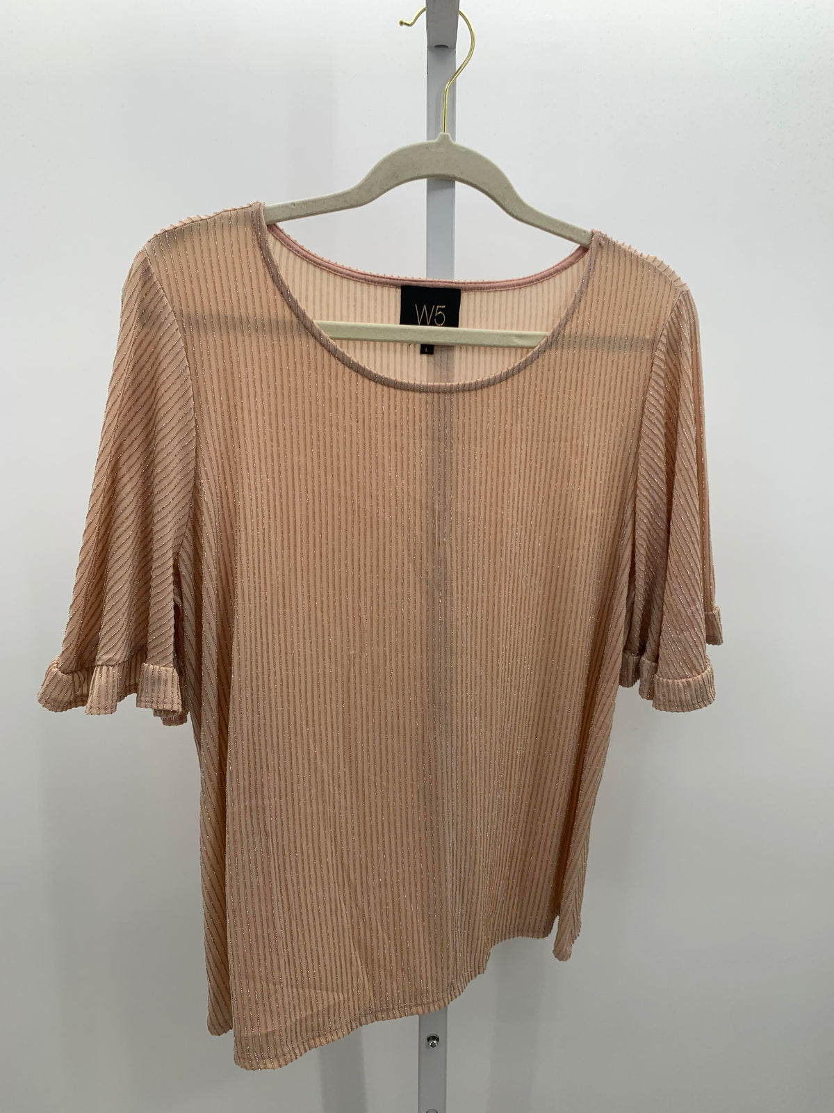 W5 Size Large Misses Short Sleeve Shirt