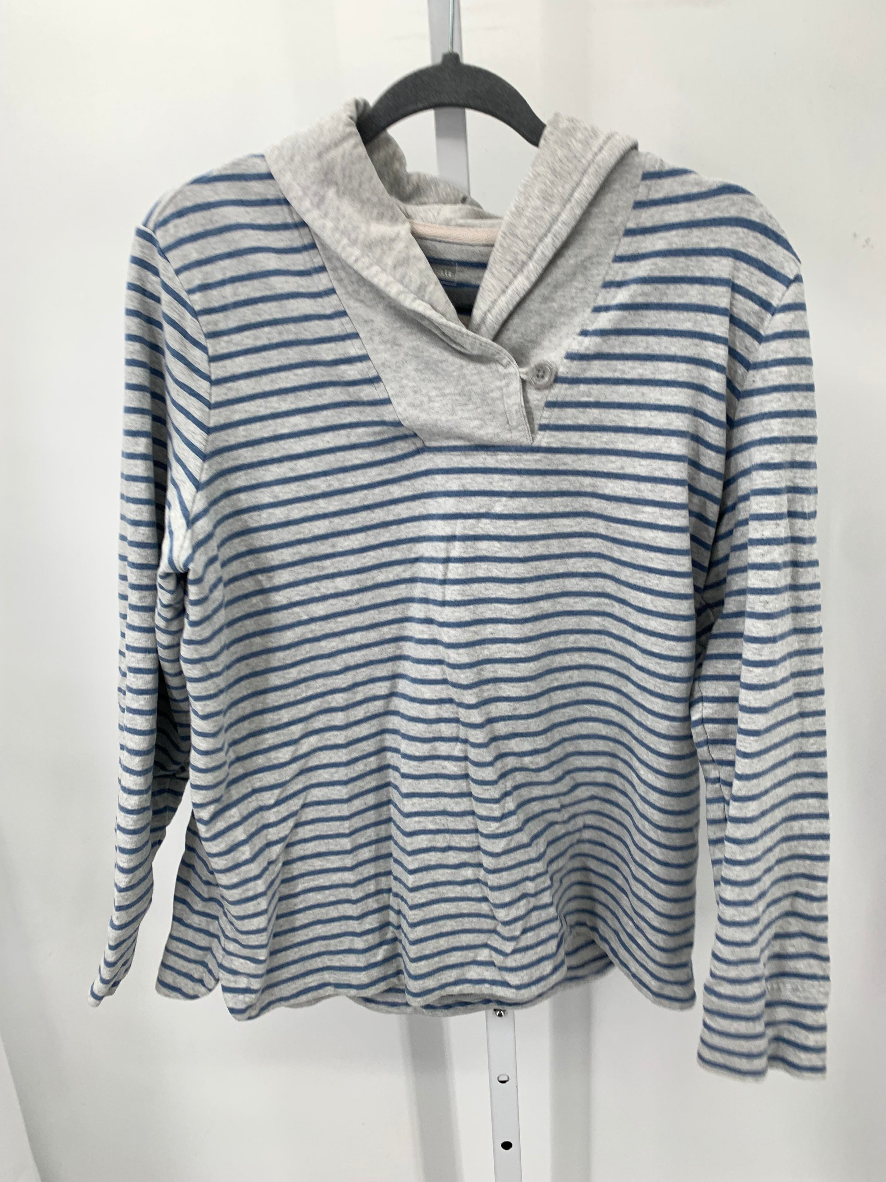LL Bean Size Large Misses Long Sleeve Shirt