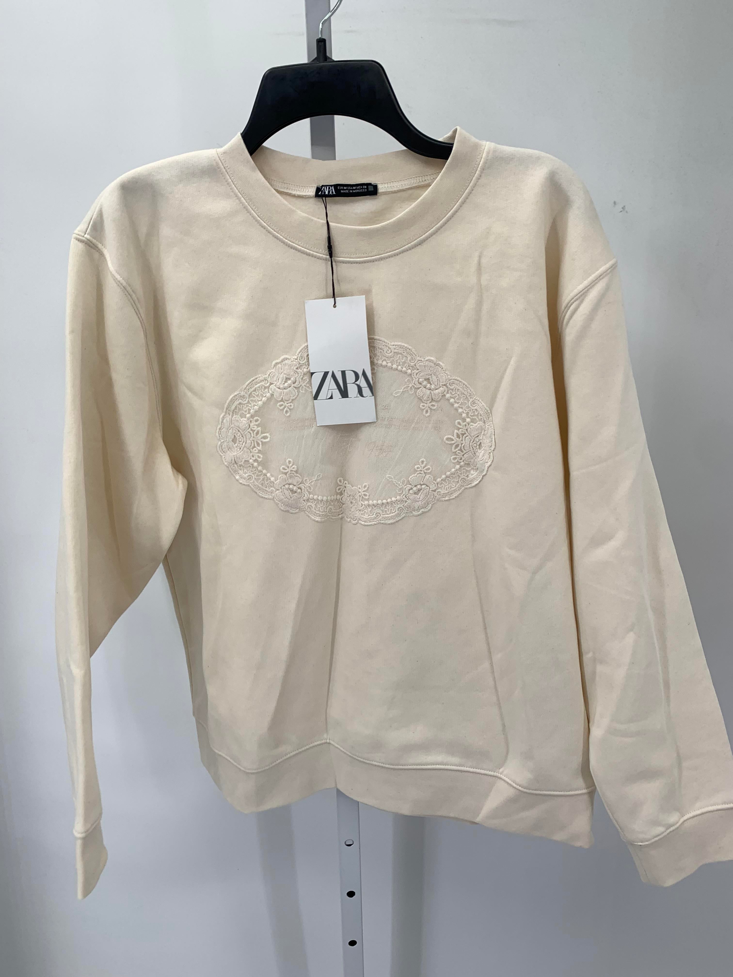 Zara Size Medium Misses Long Sleeve Shirt