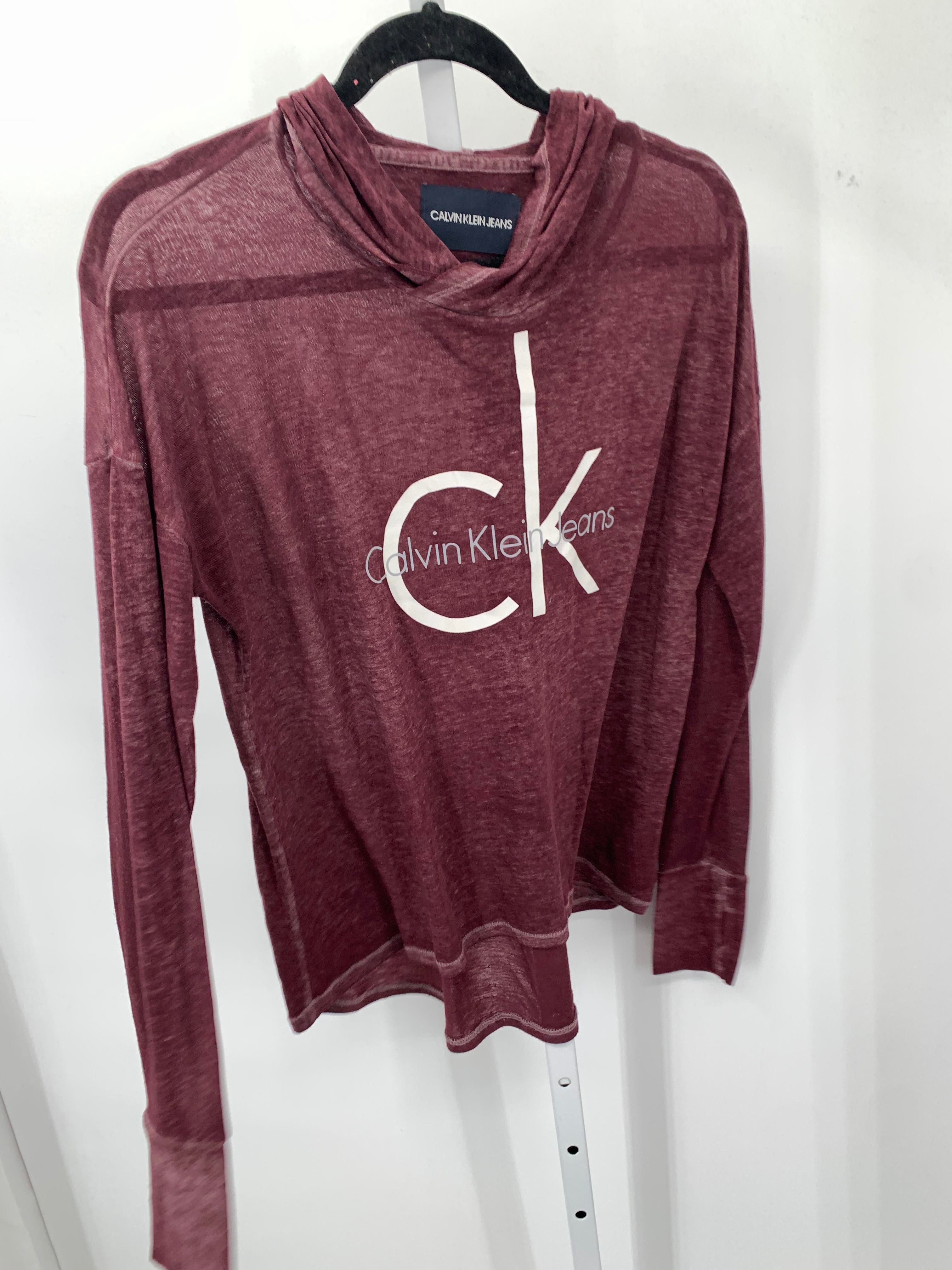 Calvin Klein Size Small Misses Long Sleeve Shirt
