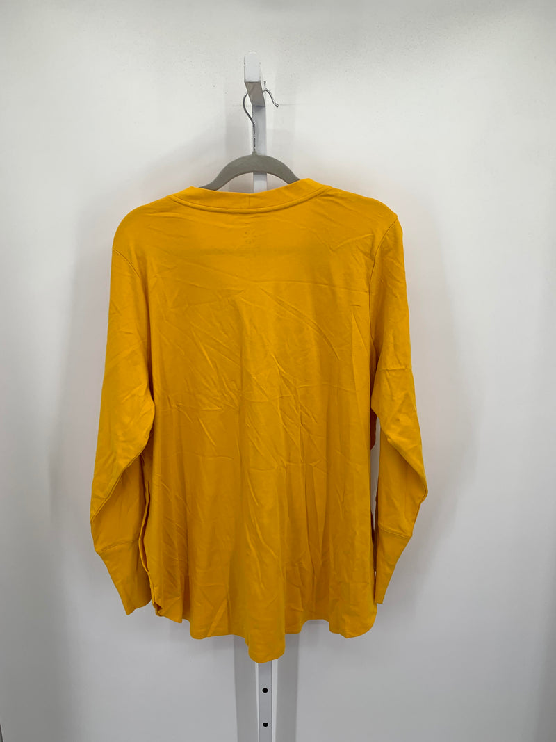 Isaac Mizrahi Size 2X Womens Long Sleeve Shirt