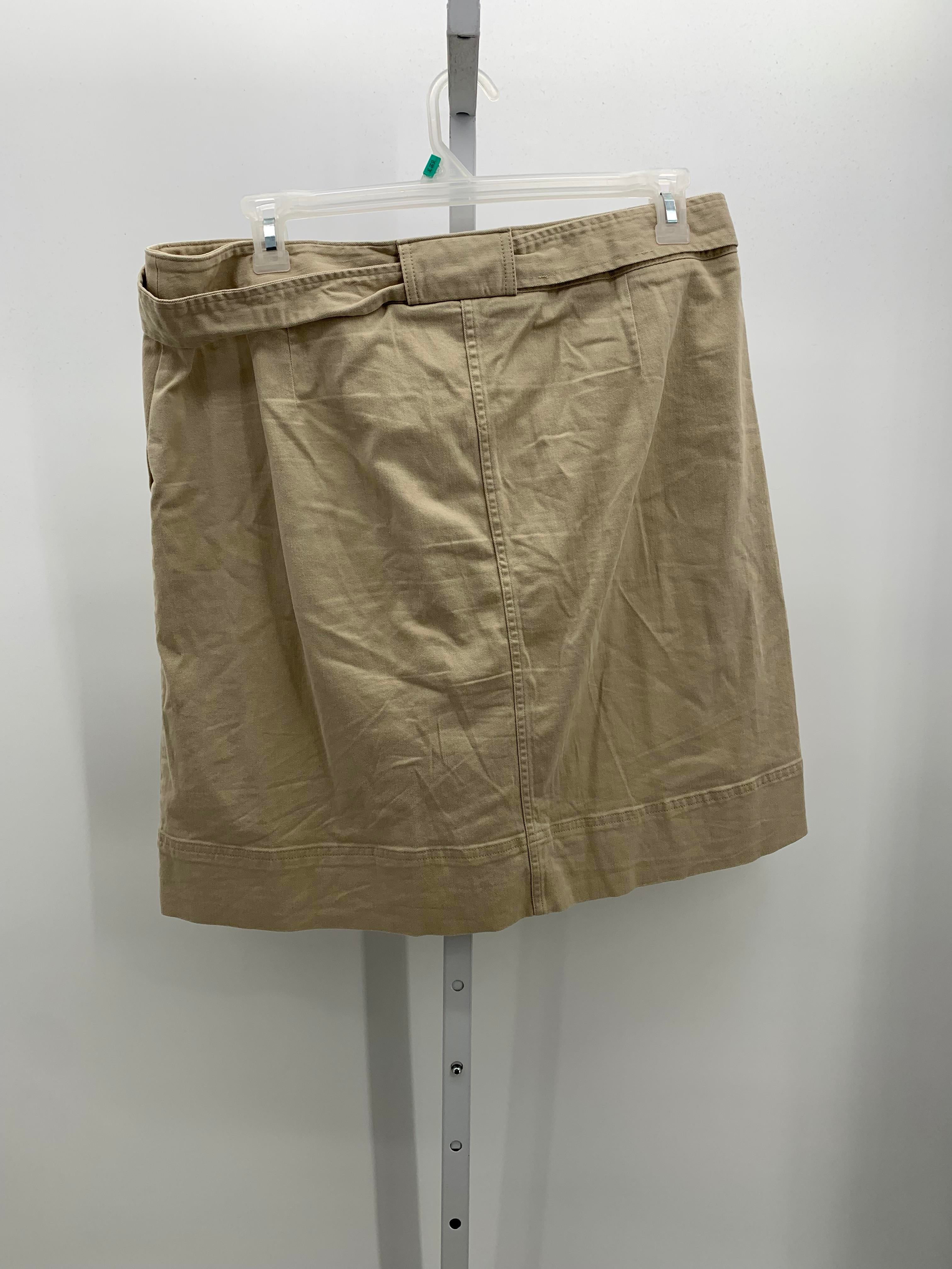 Lands End Size 16 Misses Skirt