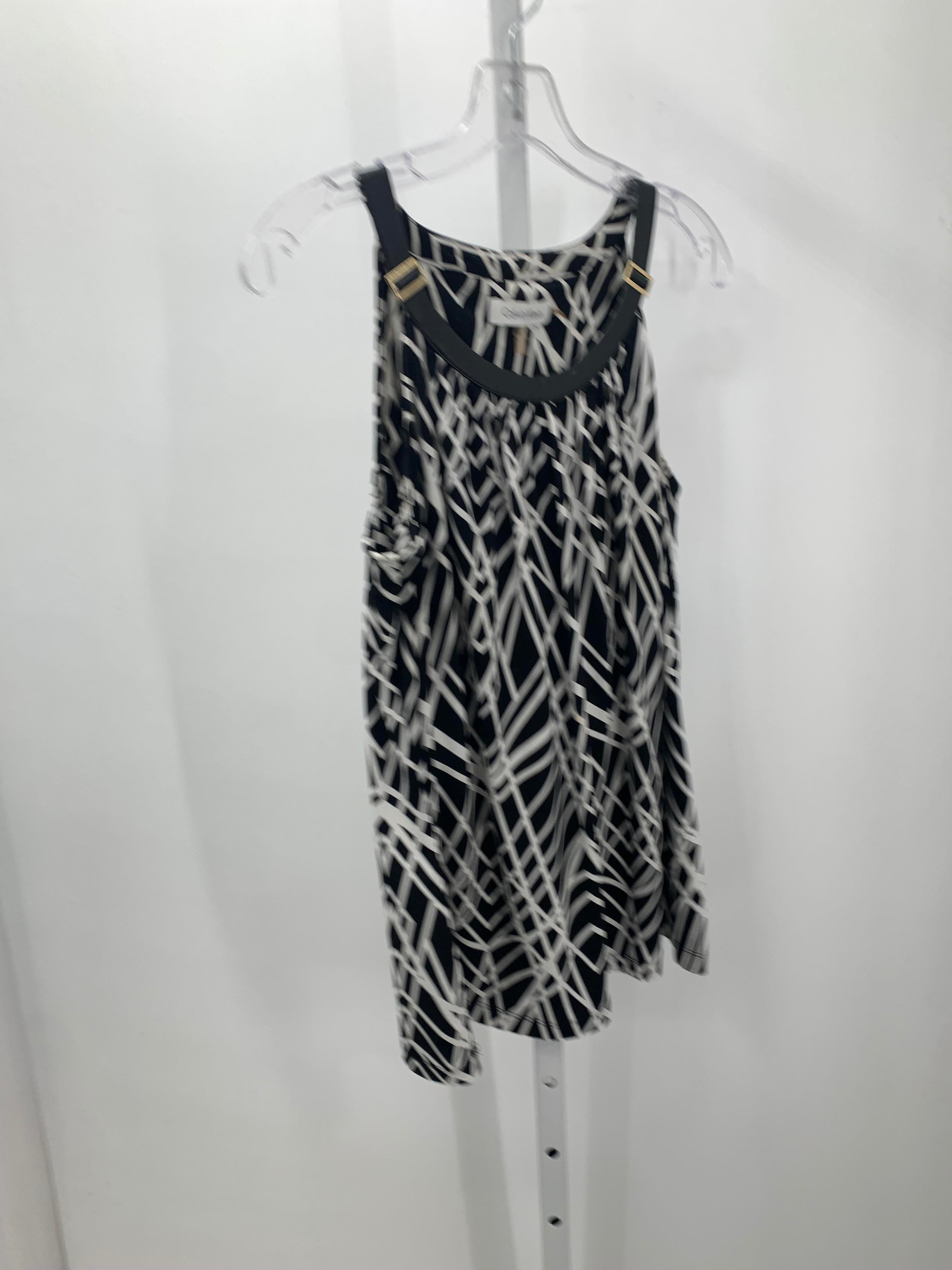Calvin Klein Size Large Misses Sleeveless Shirt