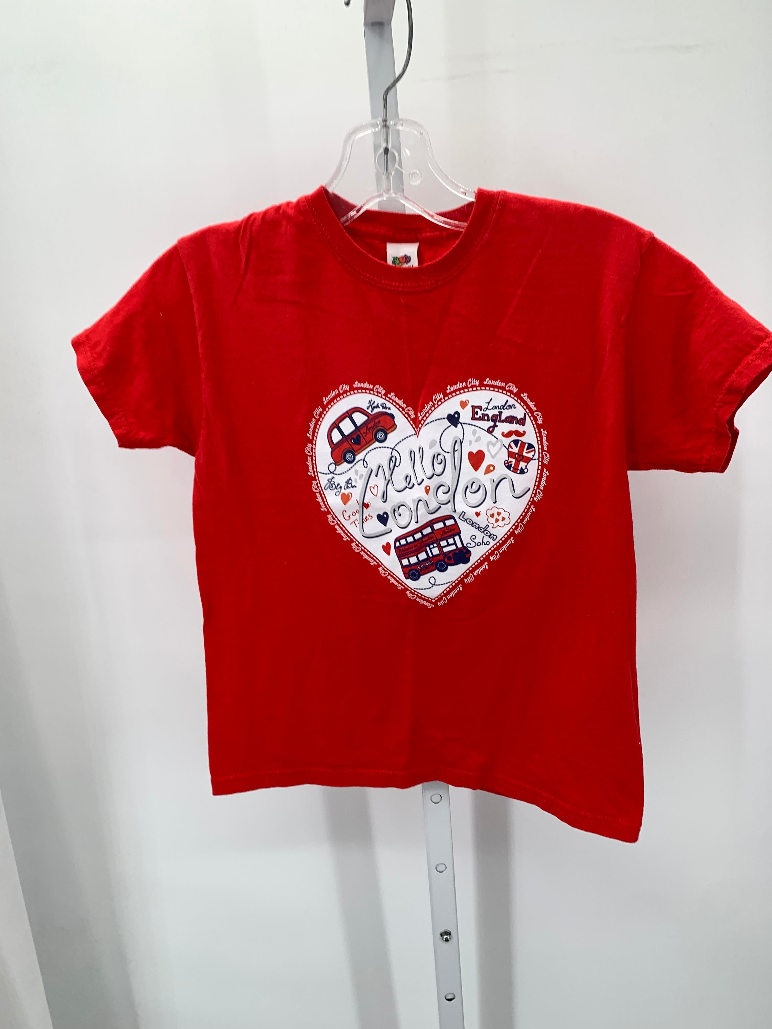 Fruit of the Loom Size 7-8 Girls Short Sleeve Shirt