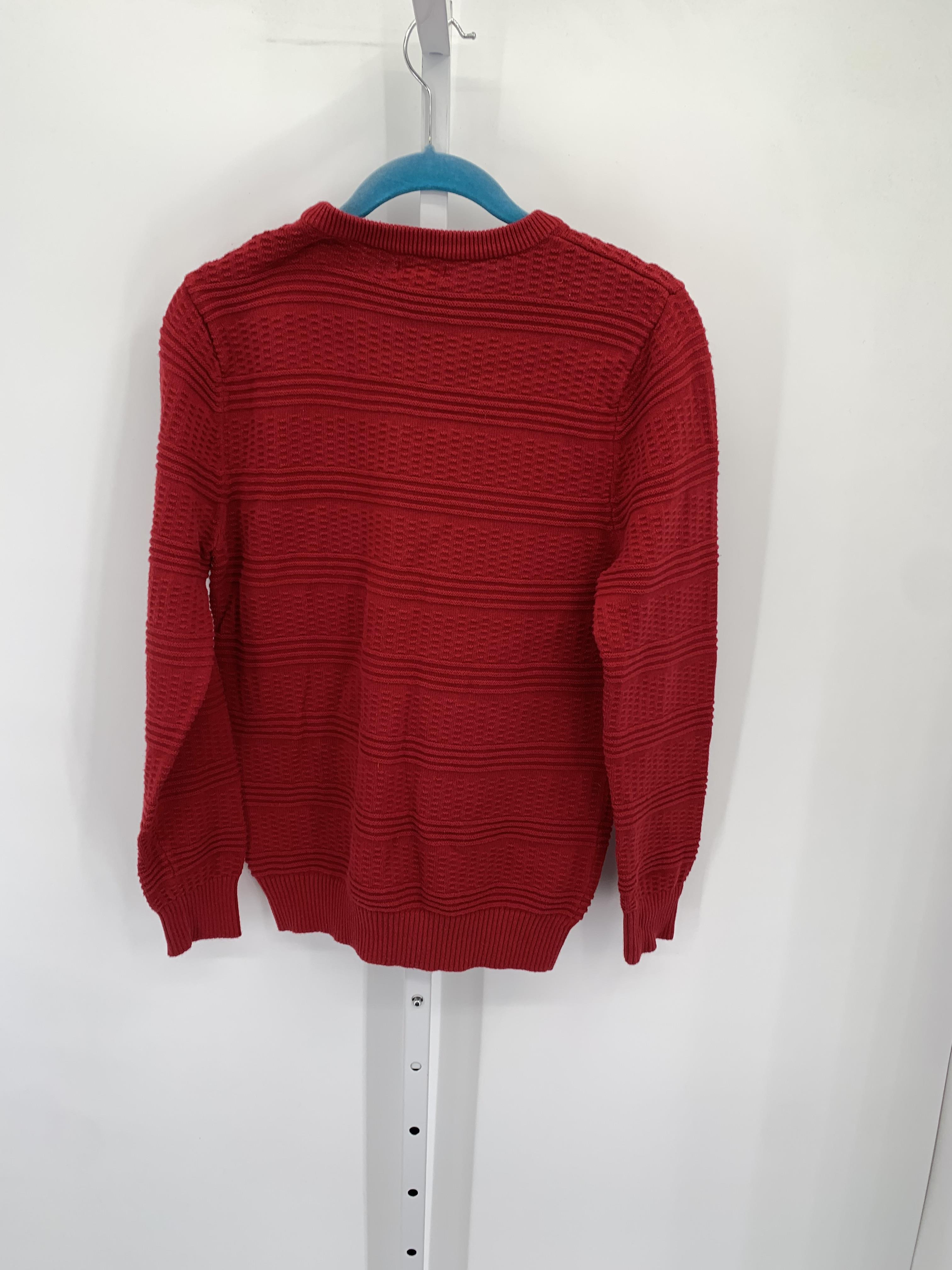 RIBBED KNIT SWEATER