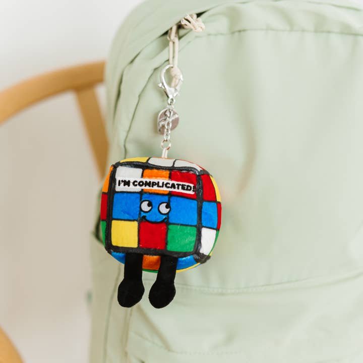 New Cube Plush Plush Bag Charm