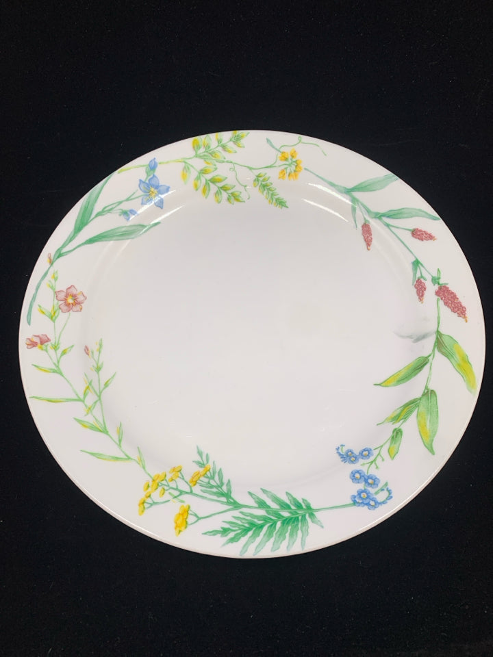 49PC "MY GARDEN" DINNER SET SERVICE FOR 10.