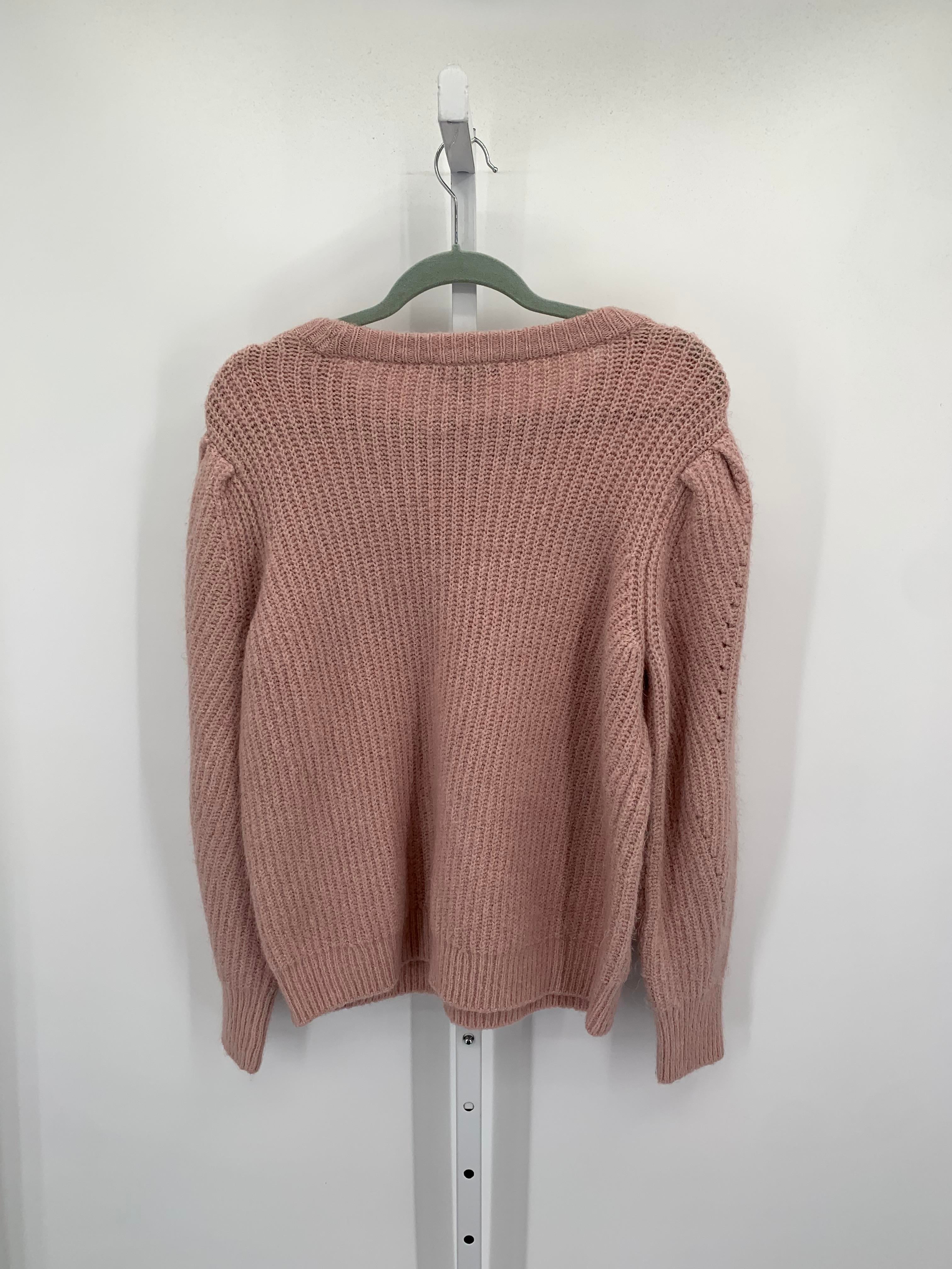 INC Size Large Misses Long Slv Sweater