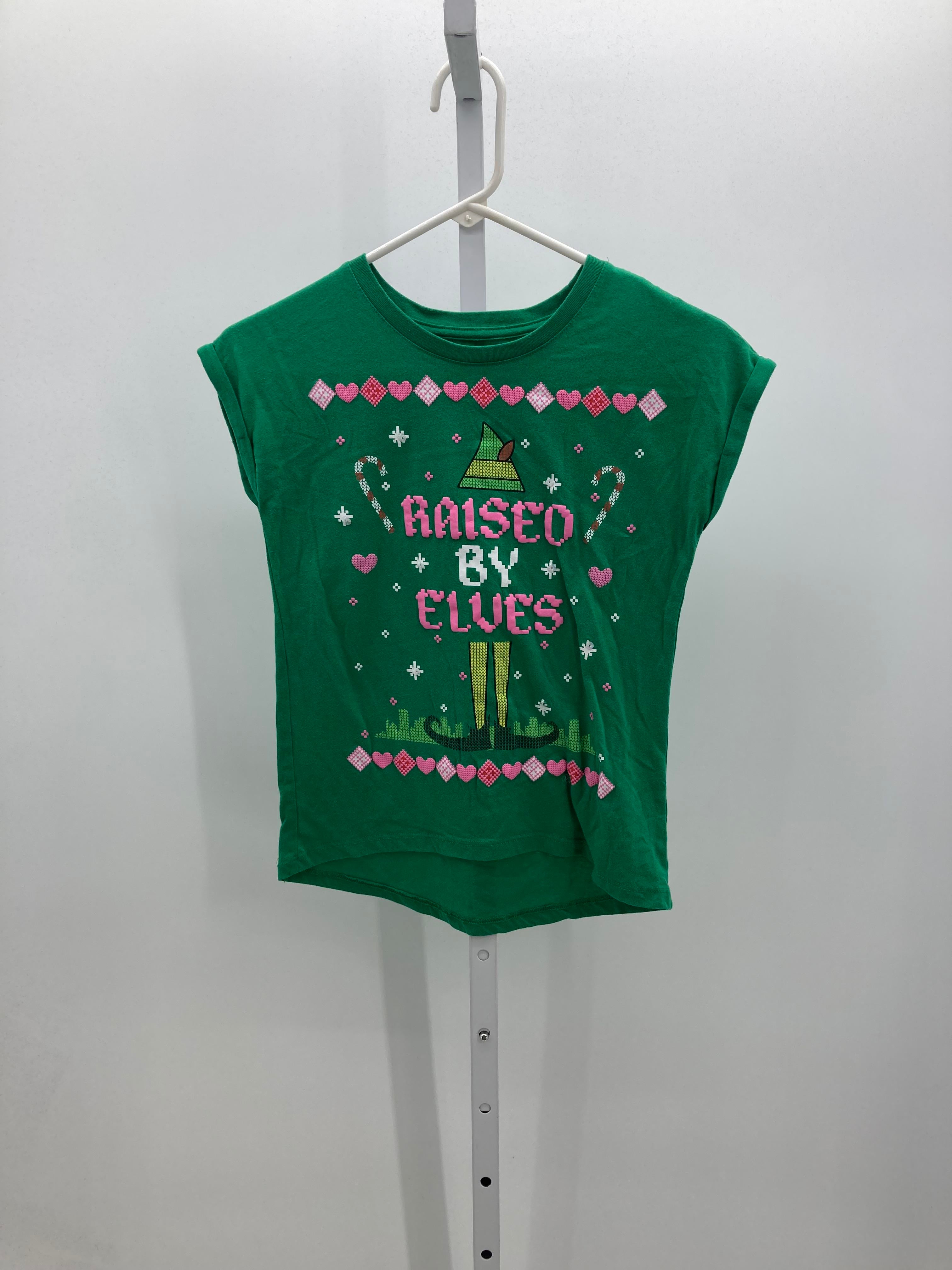 SHORT SLV SHIRT RAISED BT ELVES.