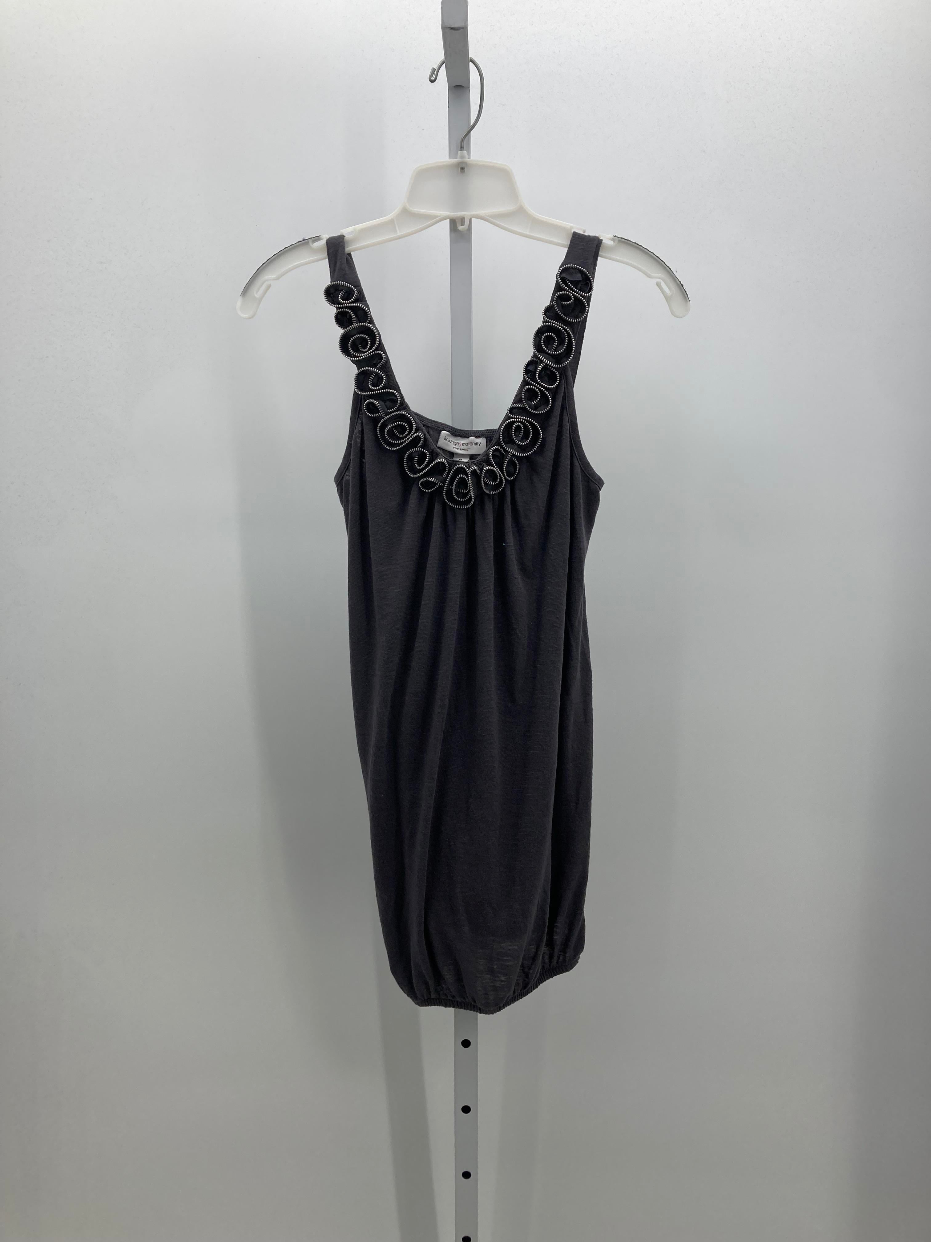 Liz Lange Grey Size Medium Maternity Tank