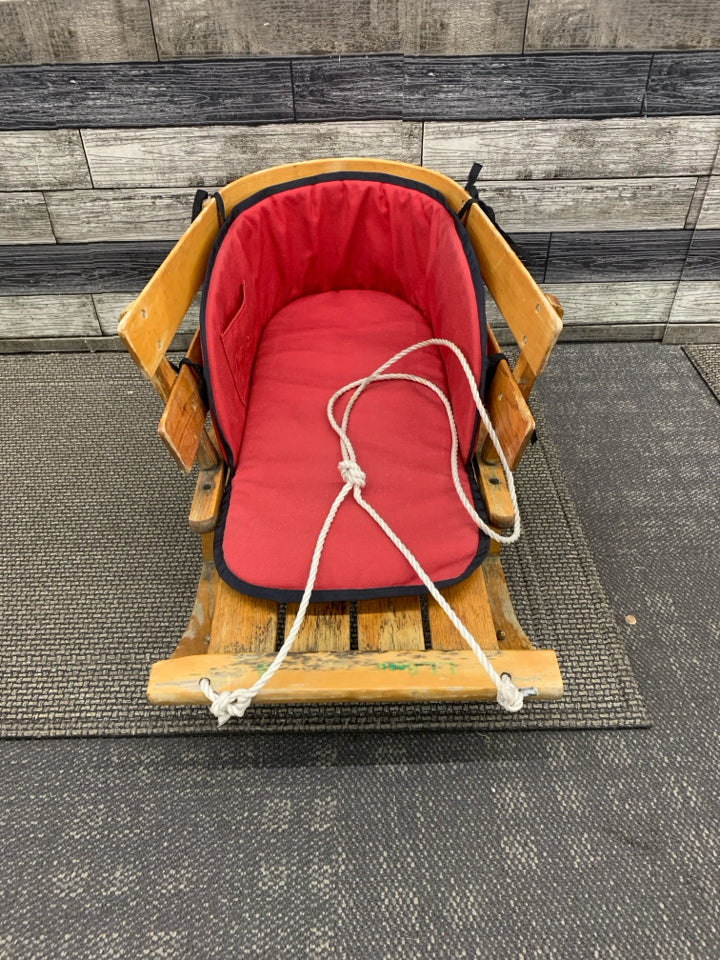 LL BEAN KIDDIE SLED.