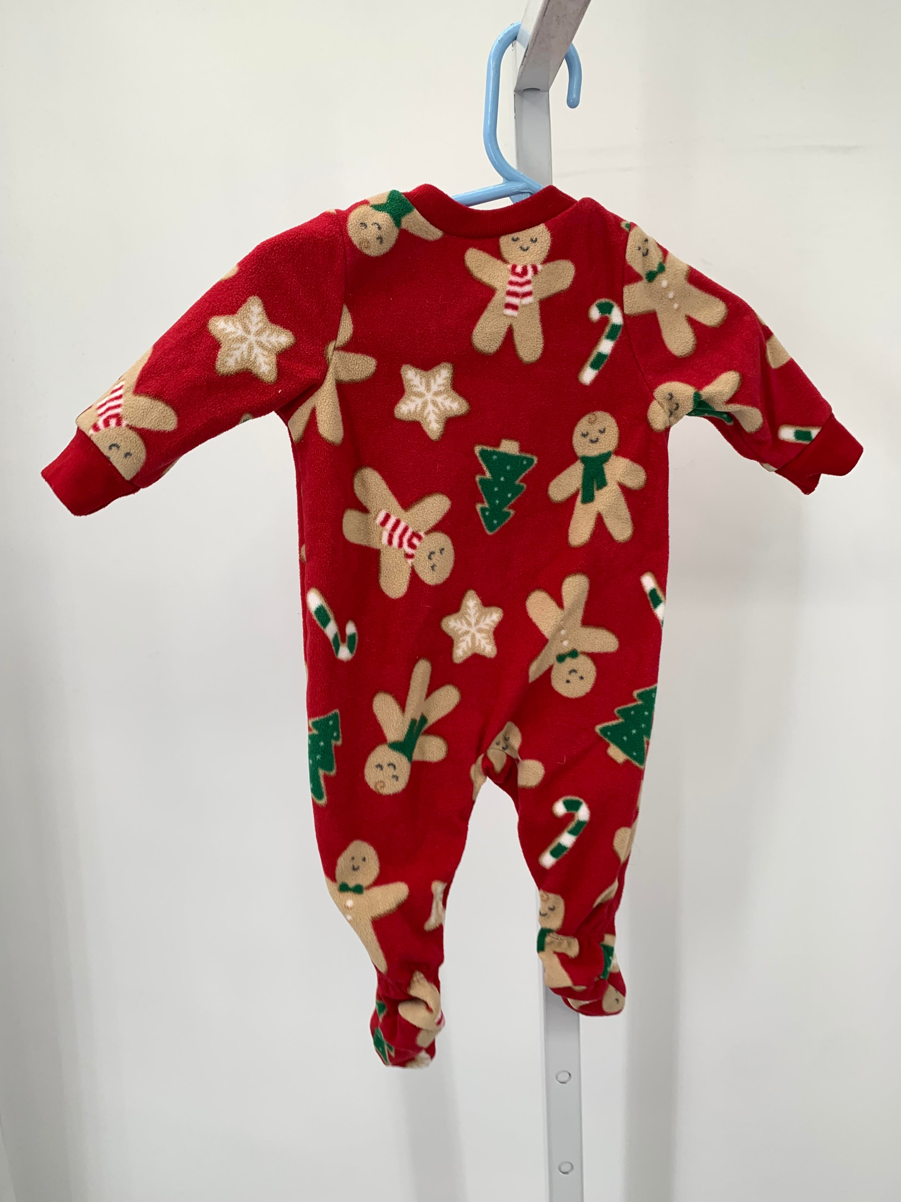 FLEECE ROMPER GINGERBREAD MEN