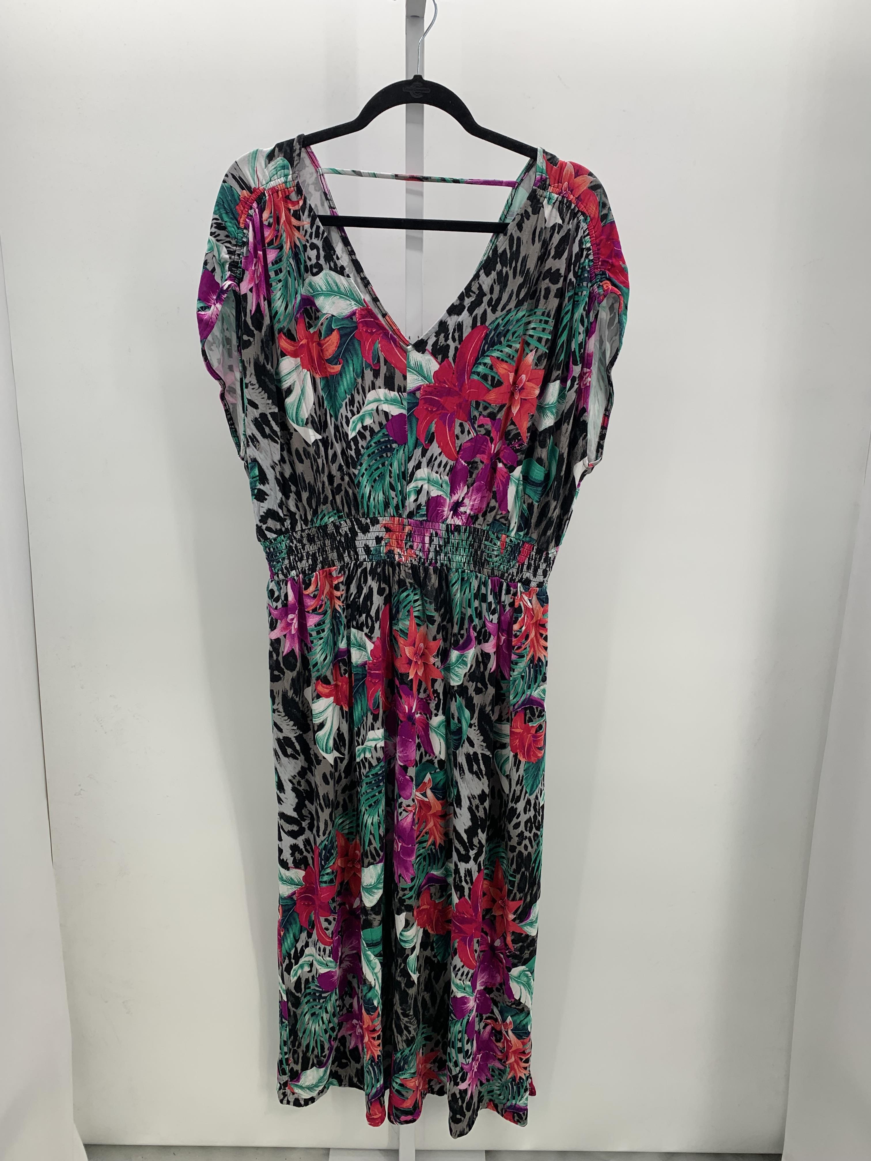 Size 1XP Womens Sleeveless Dress