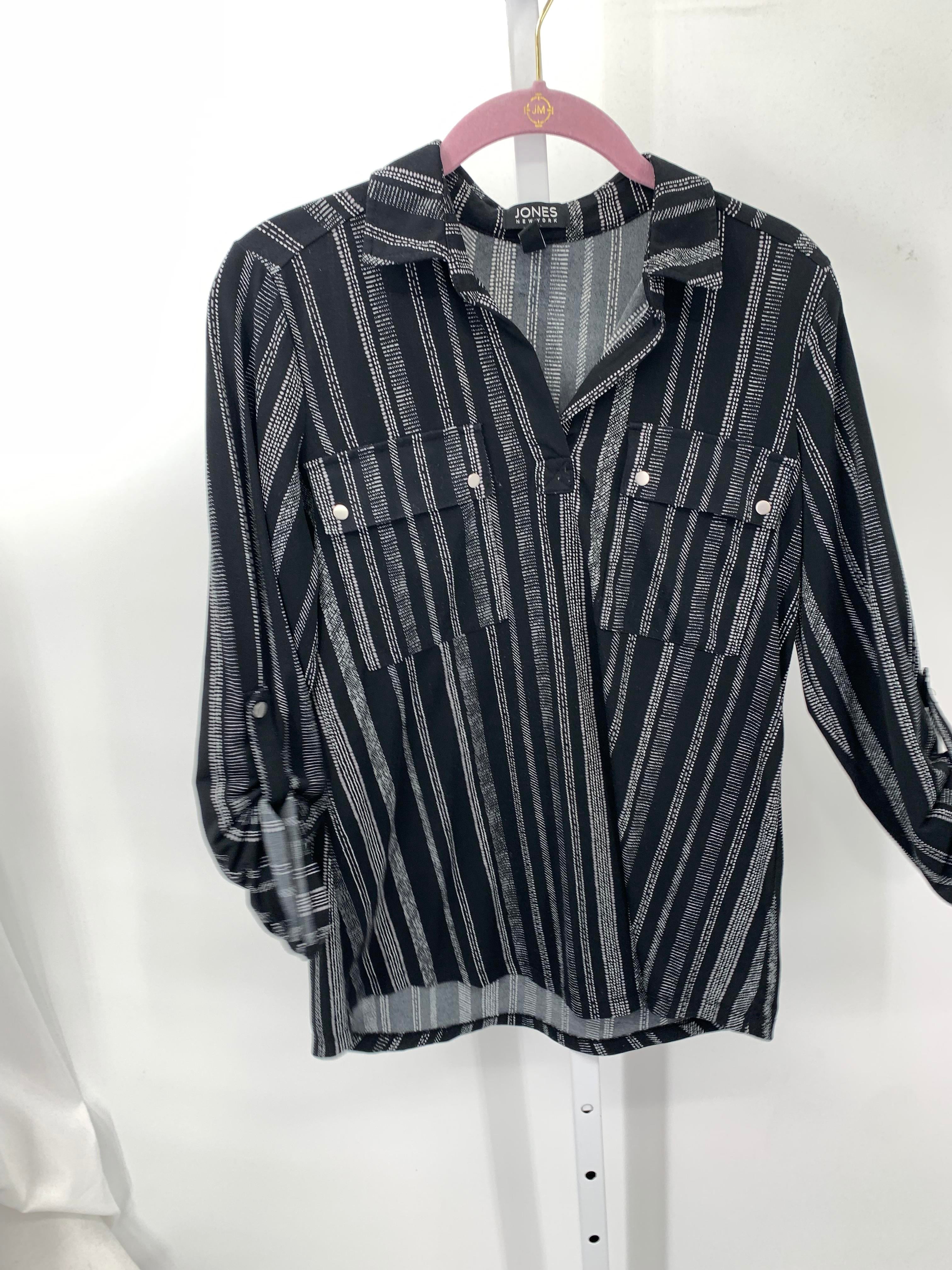 Jones New York Size Small Misses 3/4 Sleeve Shirt