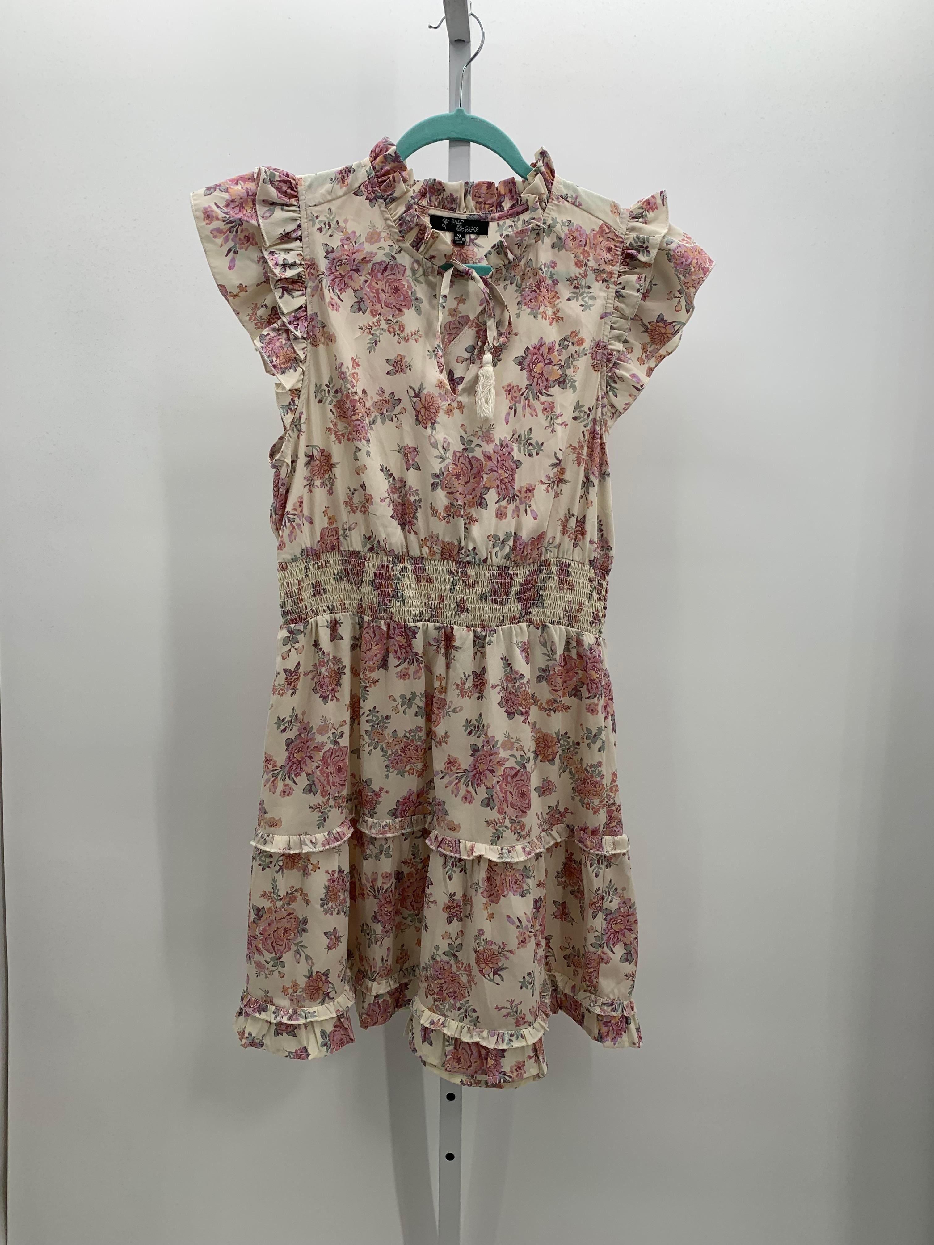 Size Extra Large Juniors Short Sleeve Dress