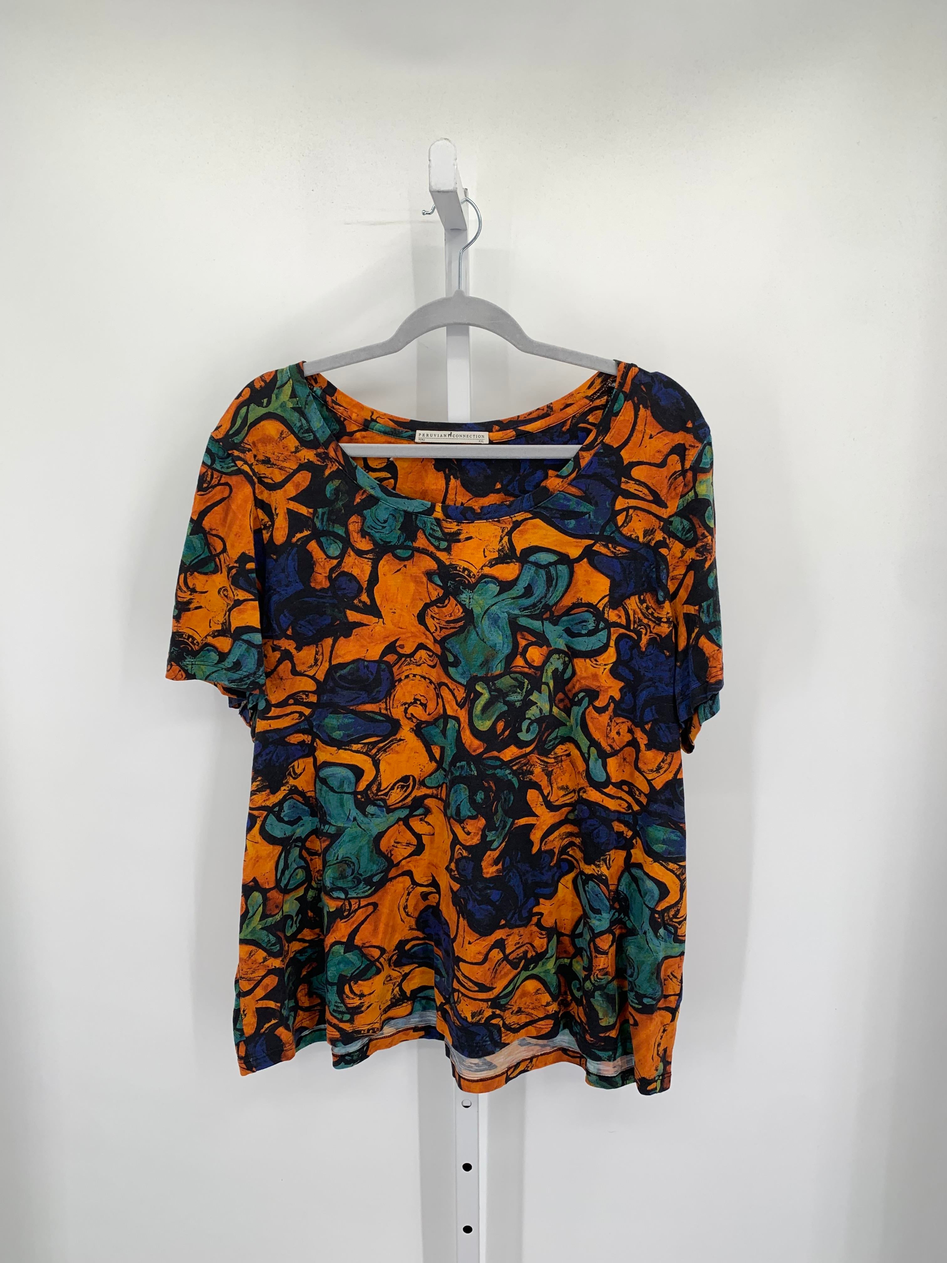 Size XXL Misses Short Sleeve Shirt