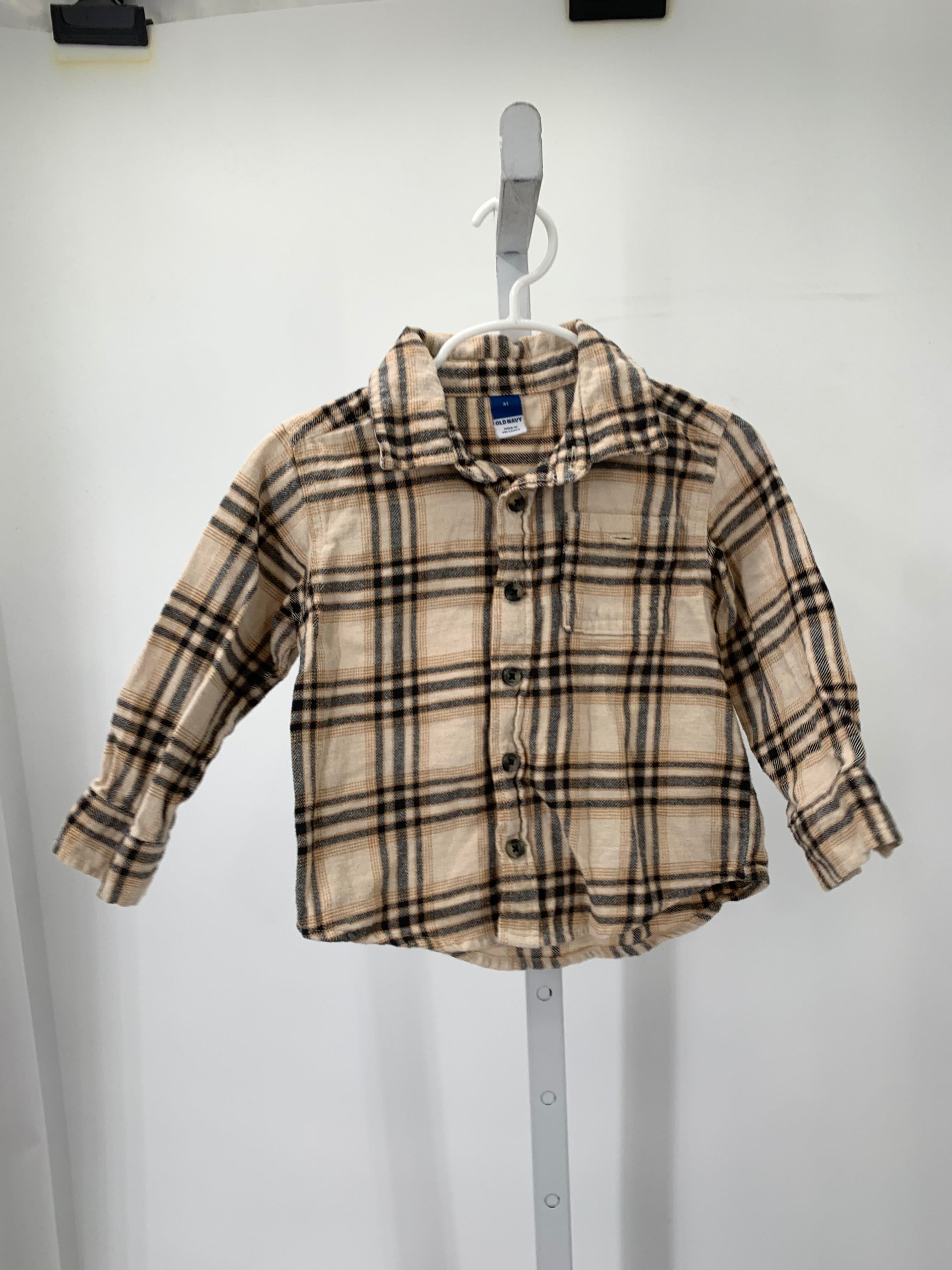 PLAID BTN DOWN