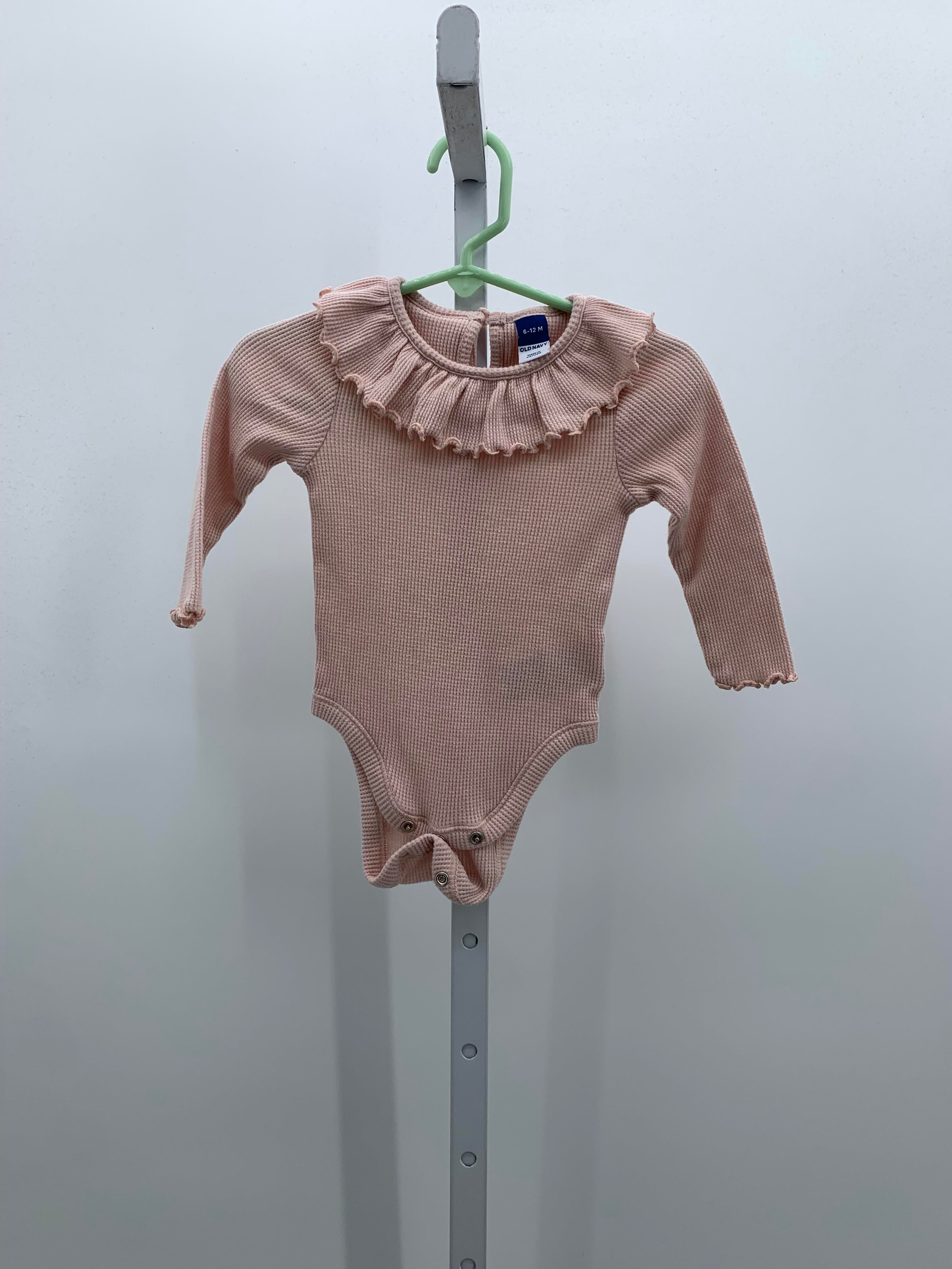 Old Navy Size 6-12 mon Girls Long Sleeve Shirt
