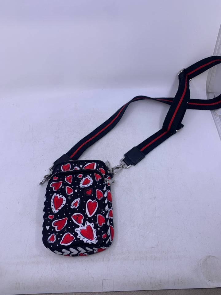 Brighton Hearts A Flutter Crossbody *Missing Front Patch
