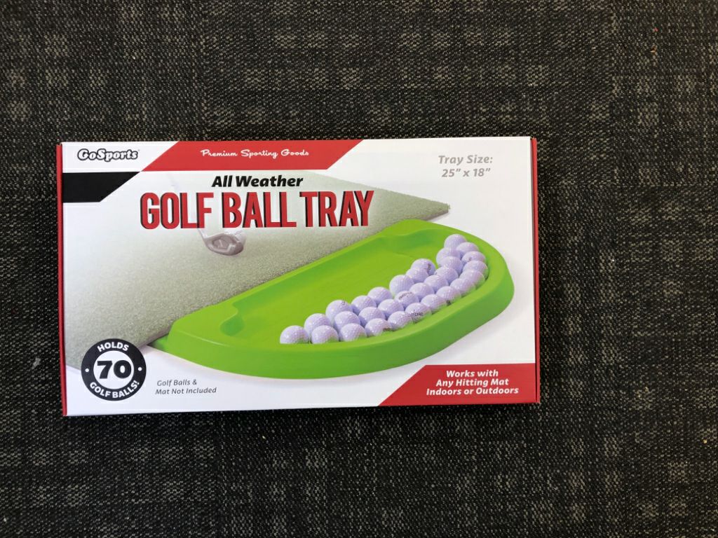 NIB GOLF BALL TRAY.