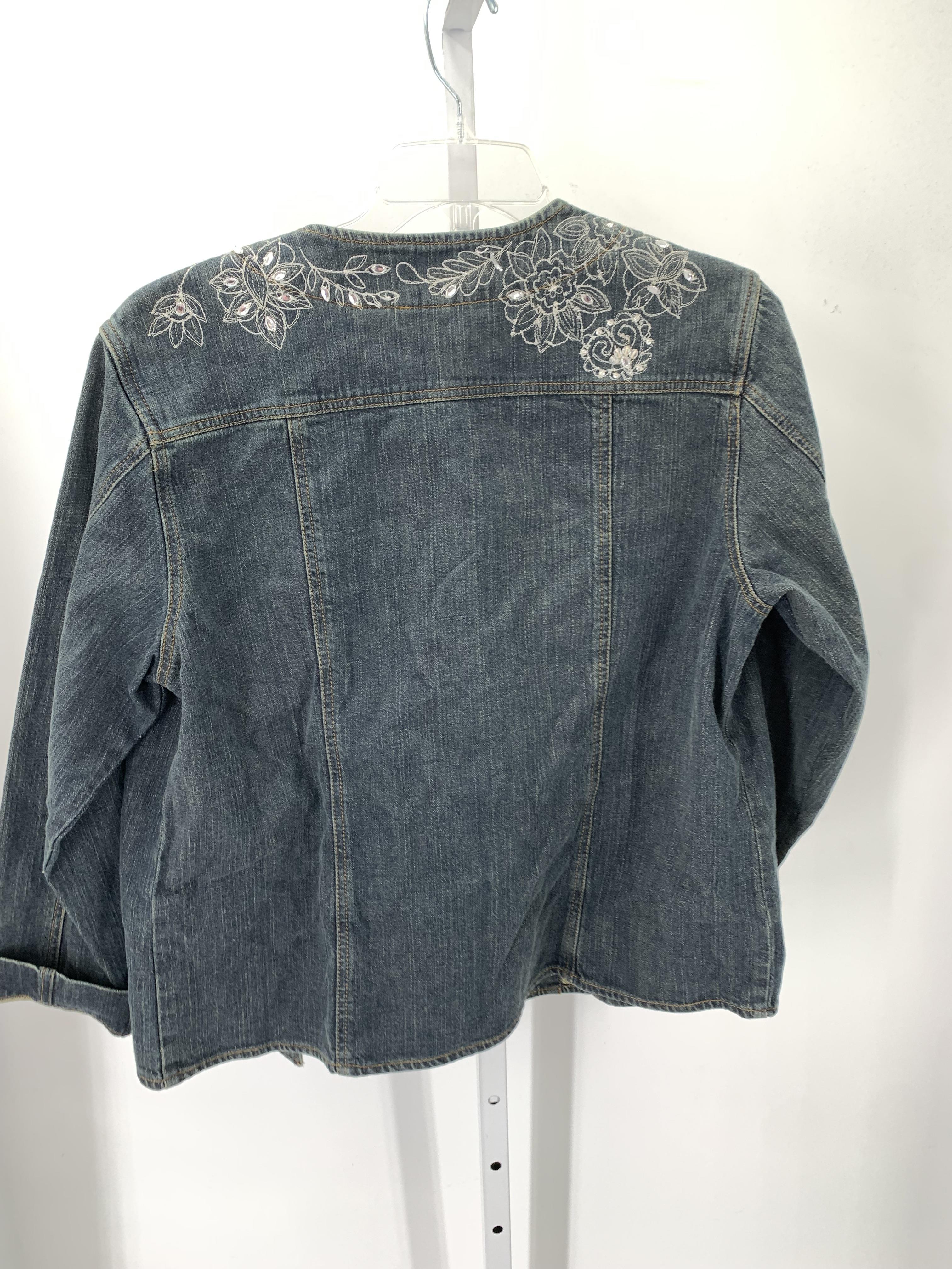 Chico's Size Large Misses Lightweight Jacket