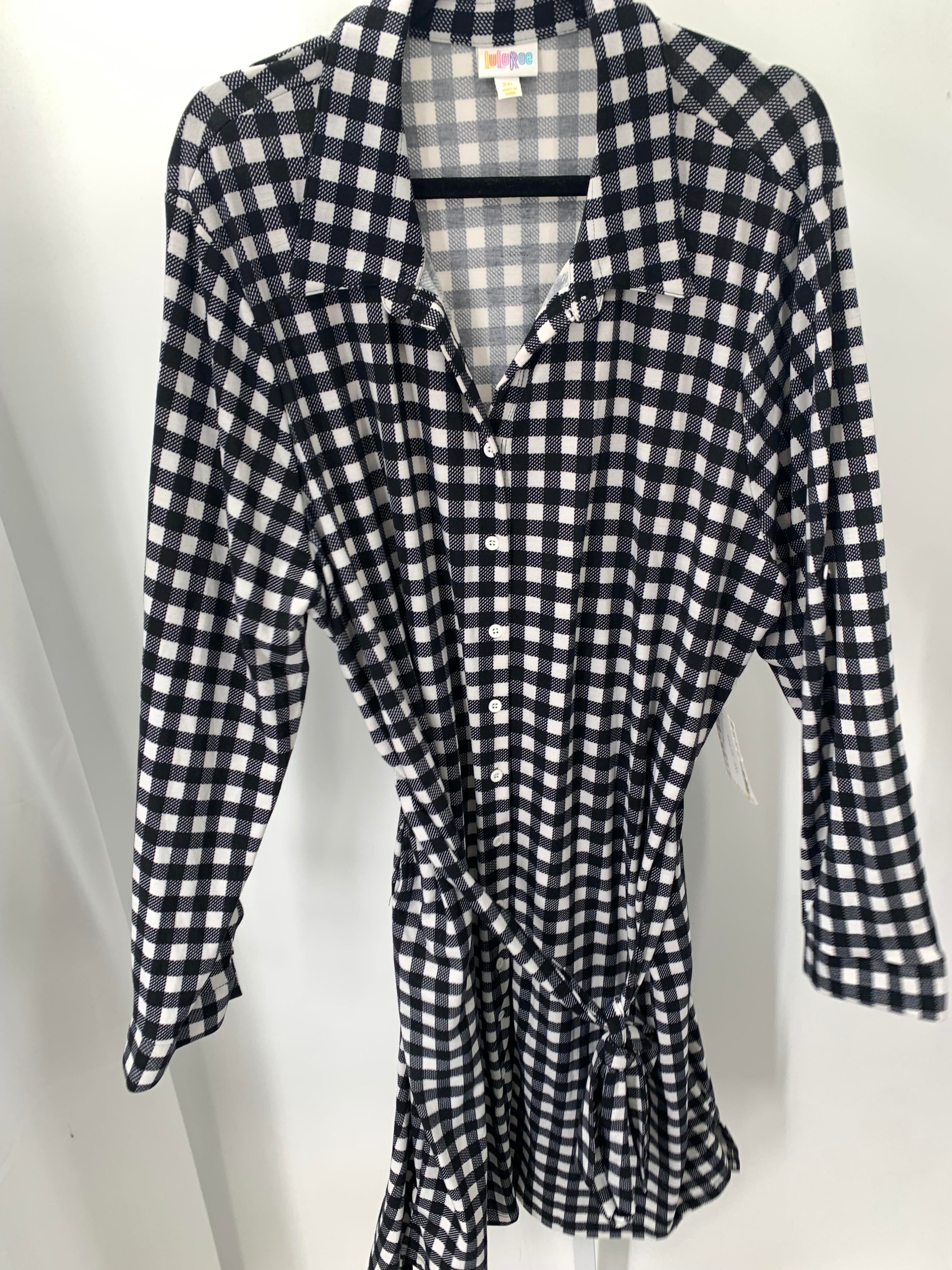 Lularoe Size 3X Womens Long Sleeve Dress