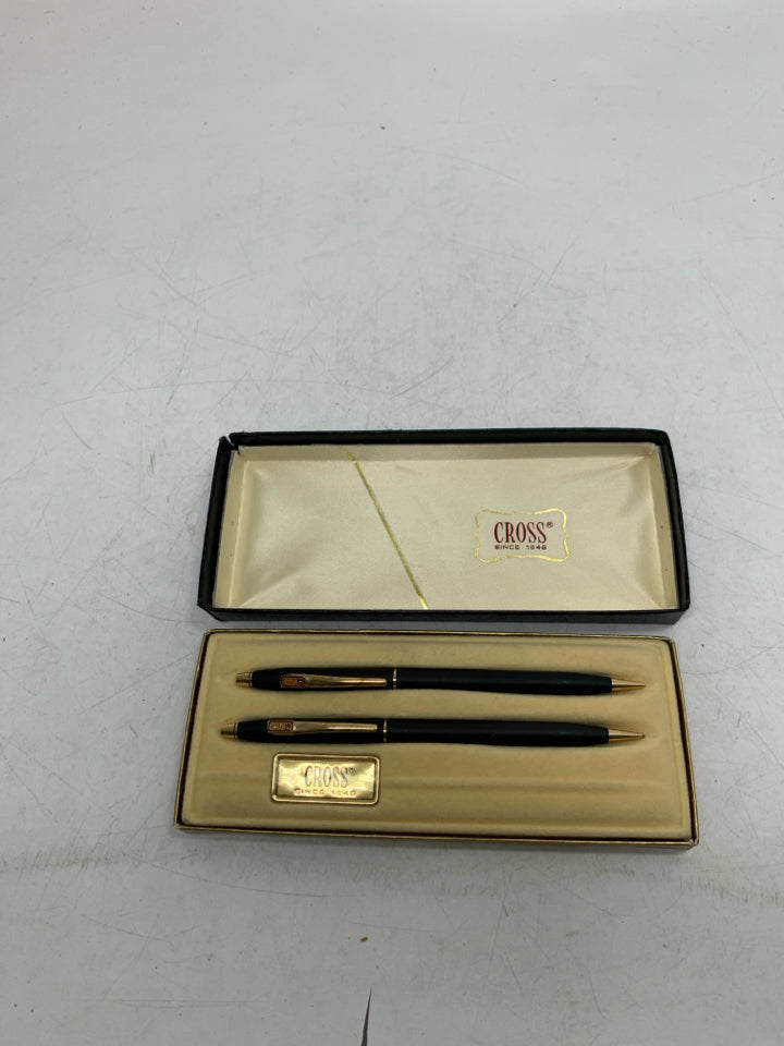 VTG 2 CROSS #2501 CLASSIC PENCILS IN BOX.