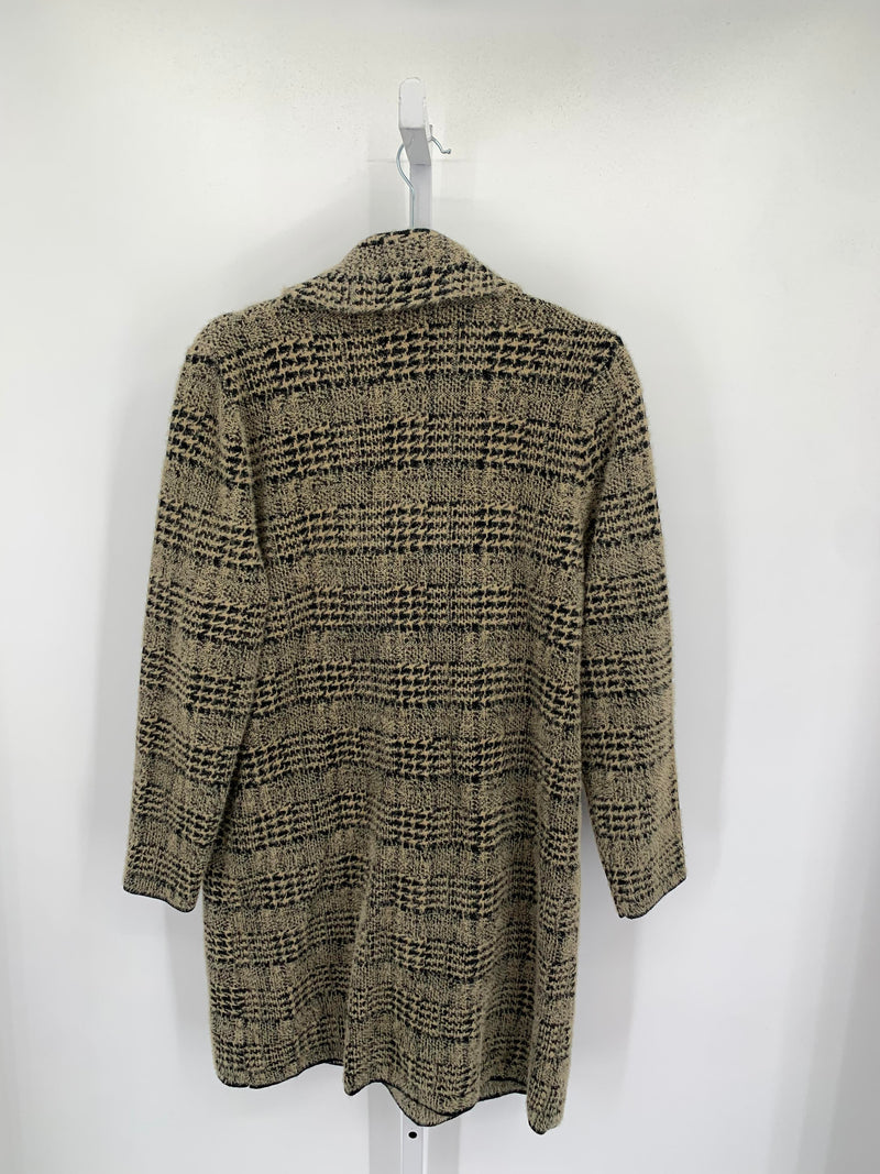 Max Studio Size Large Misses Long Slv Sweater